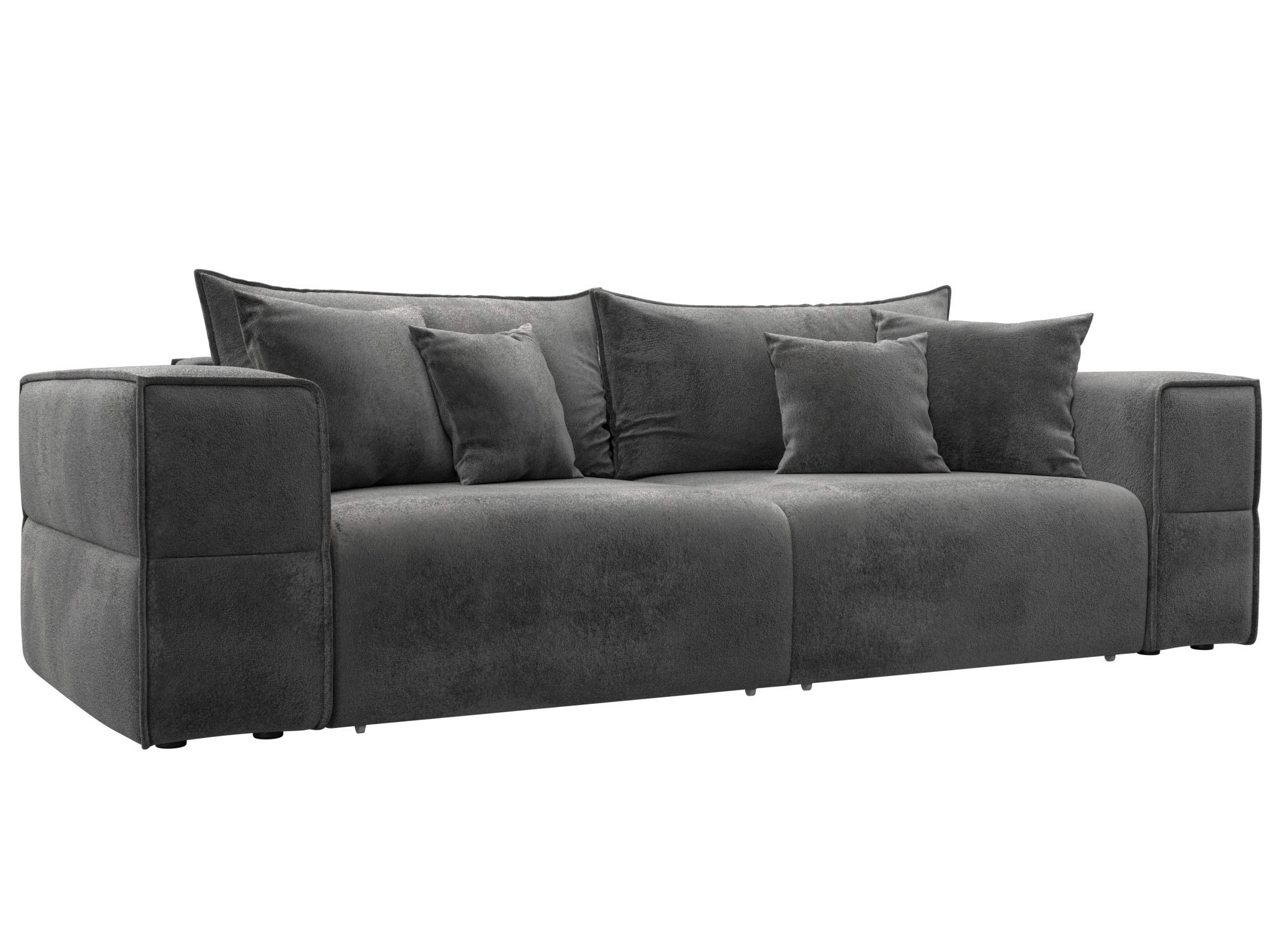 Изображение товара Диван раскладной Лига-058 НПБ с вместительными ящиками и мягкими подлокотниками