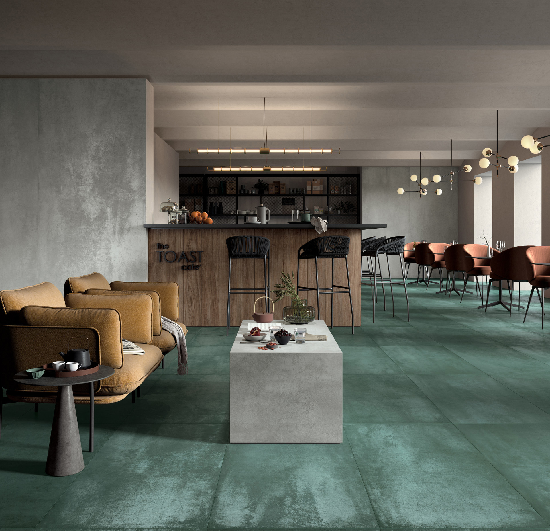 Изображение товара Керамогранит Mirage Lemmy LY06 60x60 см зеленый с эффектом металла для пола стен Изображение товара Керамогранит Mirage Lemmy LY06 60x60 см зеленый с эффектом металла для пола стен