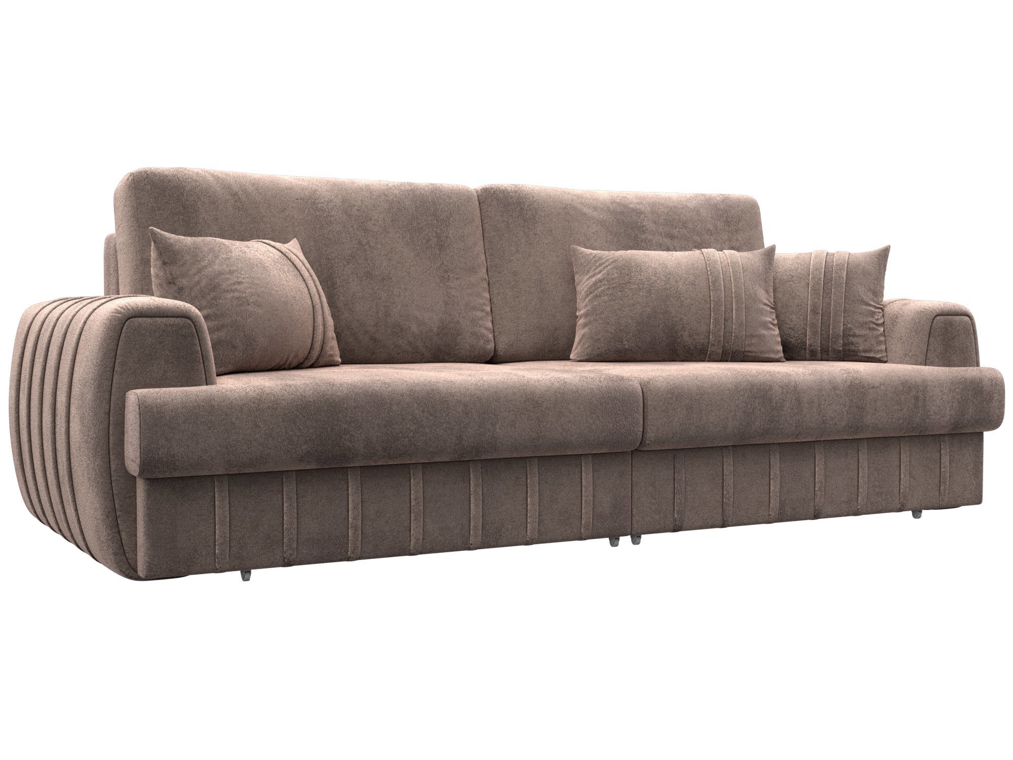 Изображение товара Диван раскладной Лига-057 НПБ с ящиками и велюром, Россия Изображение товара Диван раскладной Лига-057 НПБ с ящиками и велюром, Россия