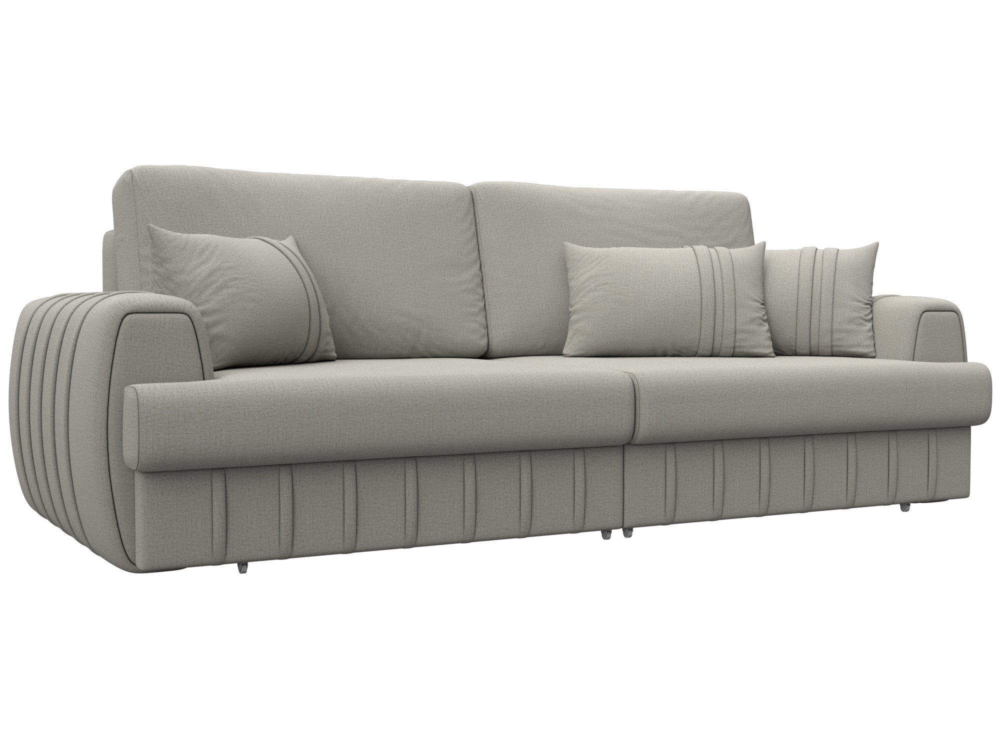 Изображение товара Диван раскладной Лига-057 НПБ с механизмом евро-книжка бежевый 239x92x106 см Изображение товара Диван раскладной Лига-057 НПБ с механизмом евро-книжка бежевый 239x92x106 см