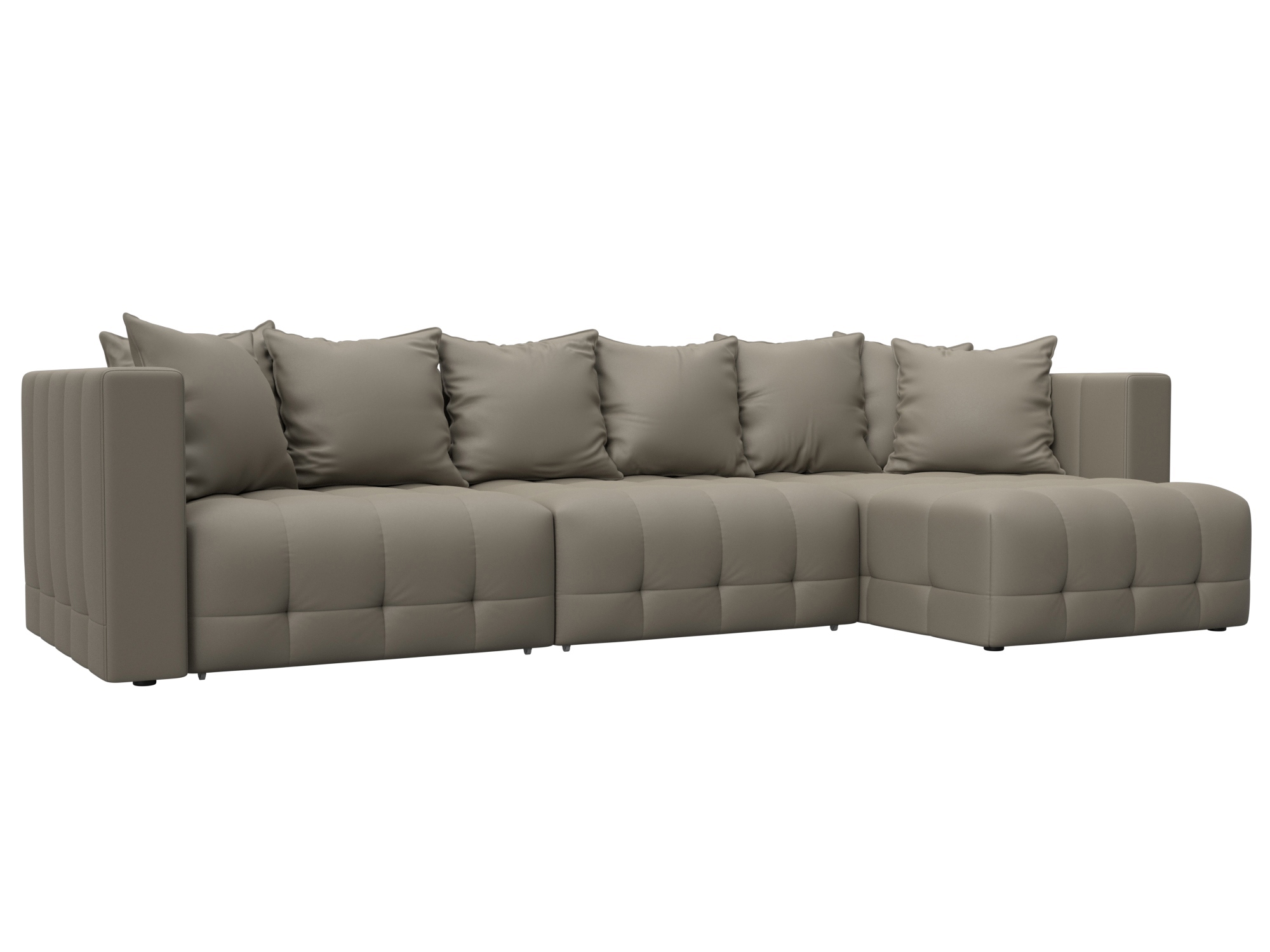 Изображение товара Угловой диван Лига-052 НПБ Лонг с трансформером и эко-кожей 322x90x160 см Изображение товара Угловой диван Лига-052 НПБ Лонг с трансформером и эко-кожей 322x90x160 см