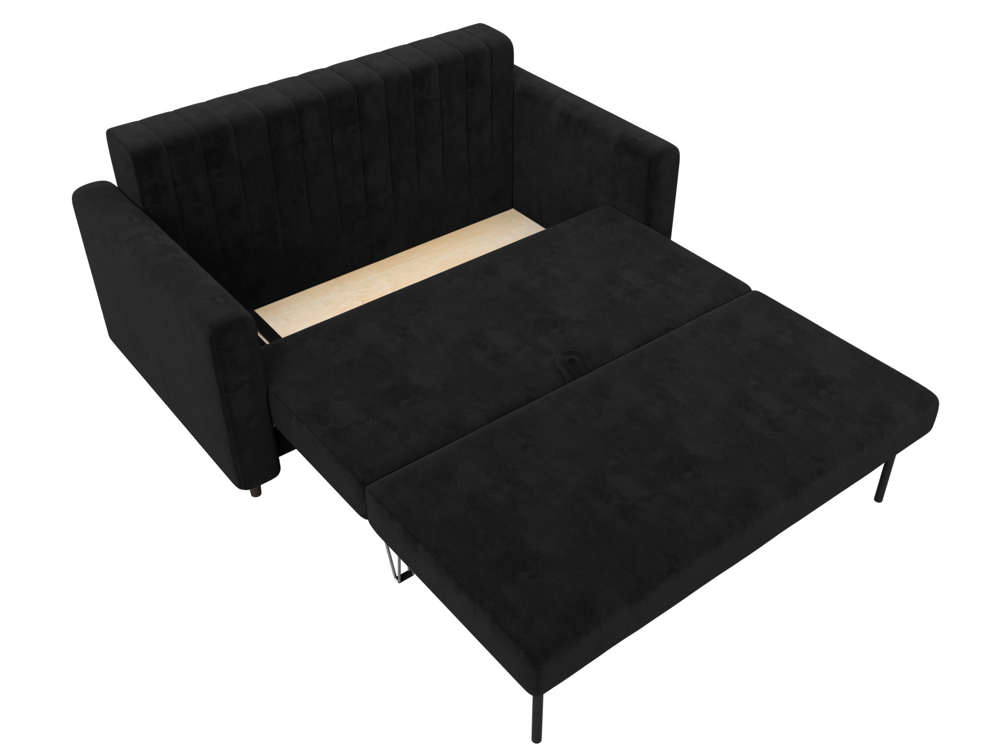 Изображение товара Диван раскладной Лига-070 из велюра 164x92x82 см с механизмом раскладки Изображение товара Диван раскладной Лига-070 из велюра 164x92x82 см с механизмом раскладки