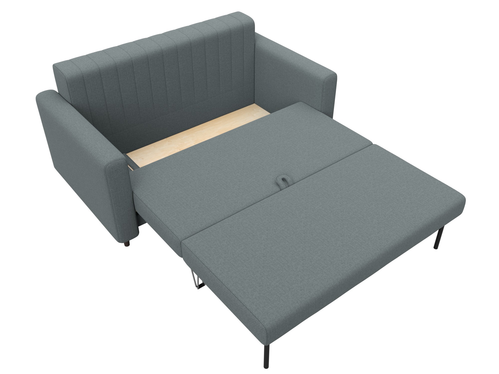 Изображение товара Диван раскладной Лига-070 серый 164x92x82 см современный дизайн Изображение товара Диван раскладной Лига-070 серый 164x92x82 см современный дизайн