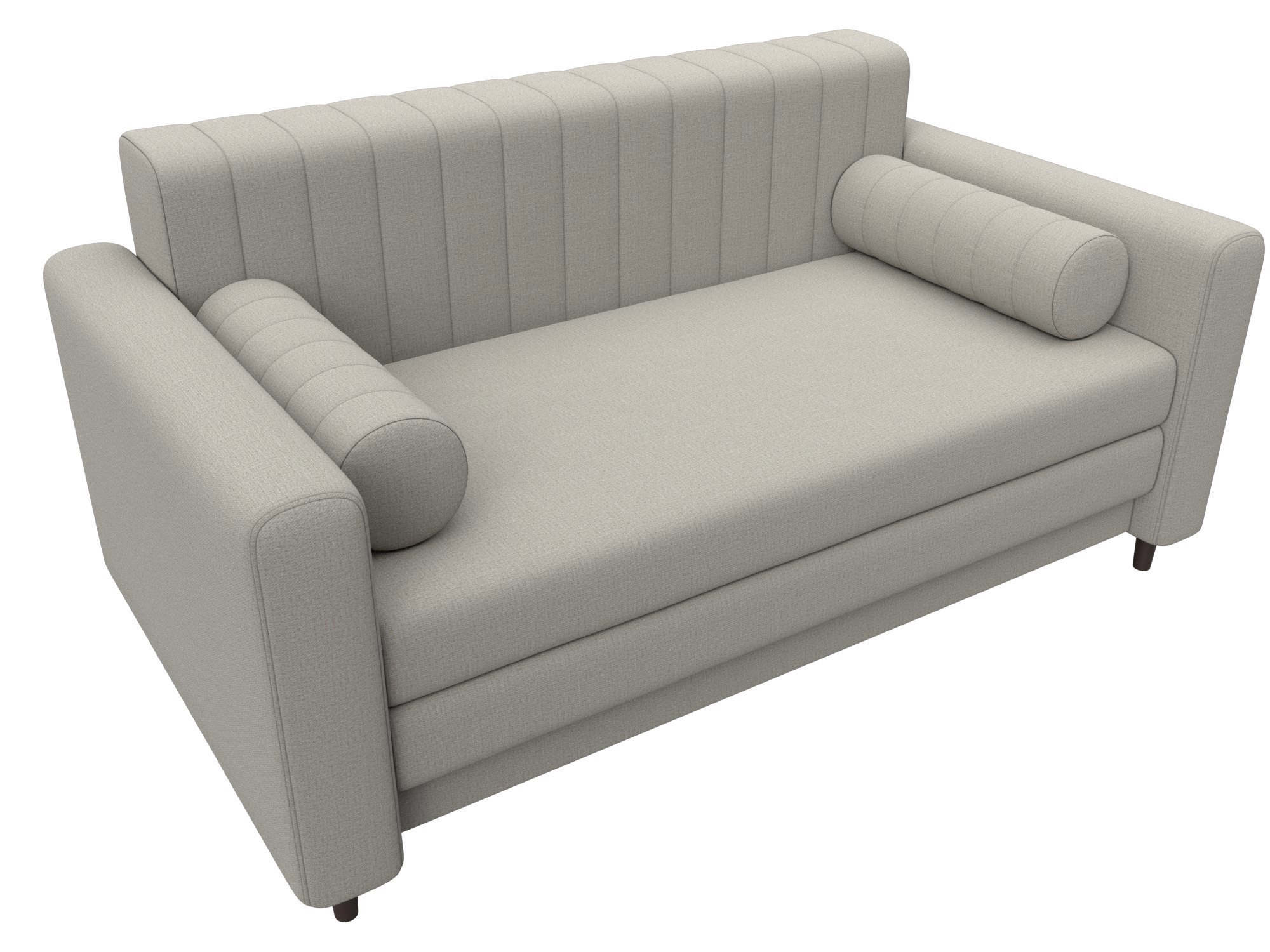 Изображение товара Диван раскладной Лига-070 164x82x92 см бежевый рогожка Россия