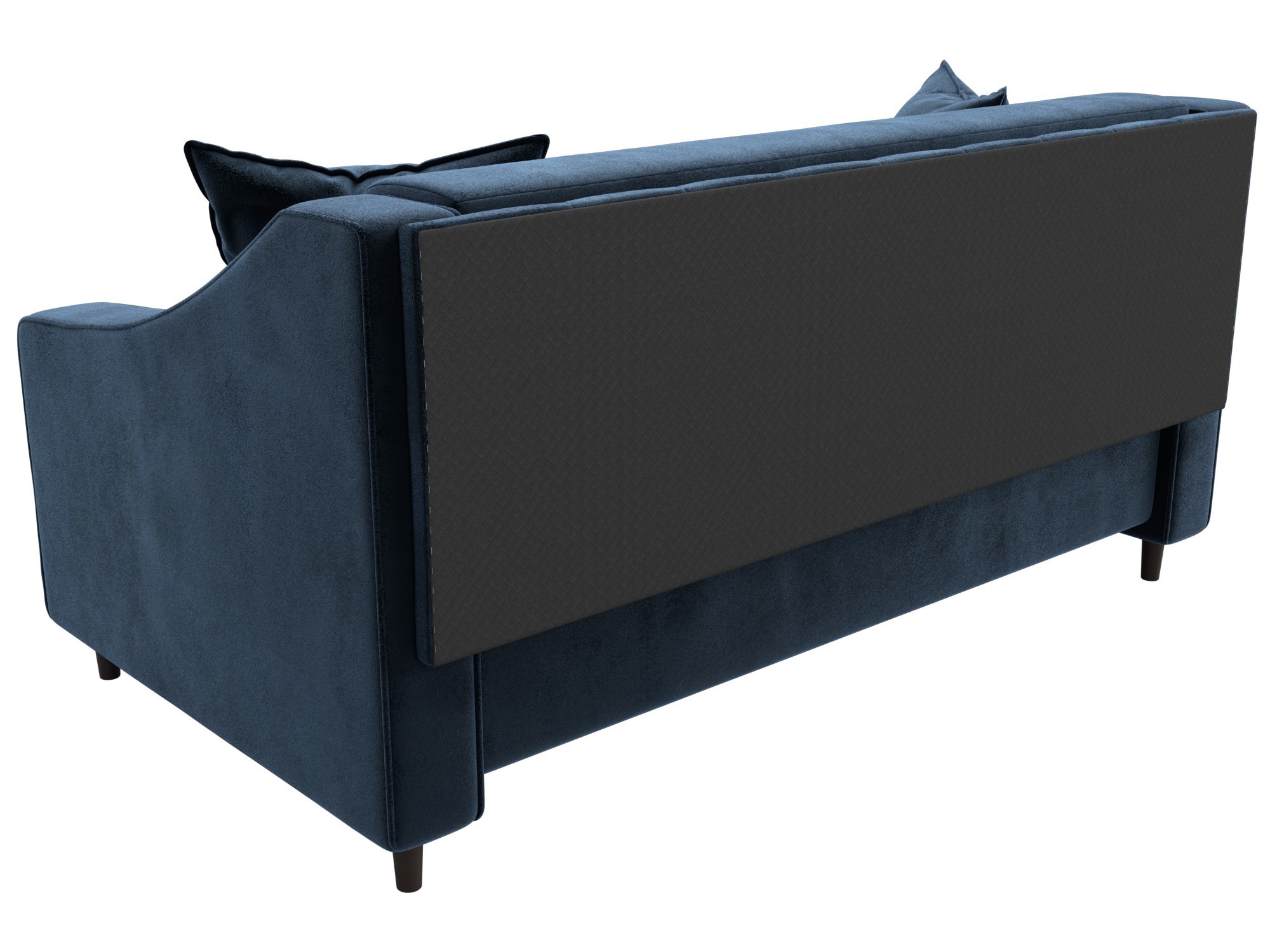 Изображение товара Диван прямой Лига-071 Лига диванов 129775 164x82x93 см велюр цвет tower 13 синий