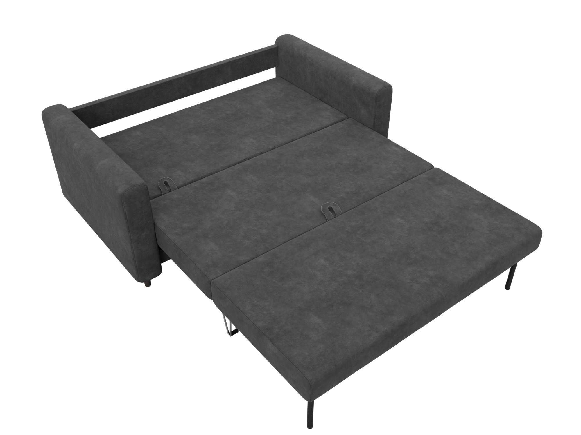 Изображение товара Диван раскладной Лига-070 164x92x82 см велюр серый Россия Изображение товара Диван раскладной Лига-070 164x92x82 см велюр серый Россия