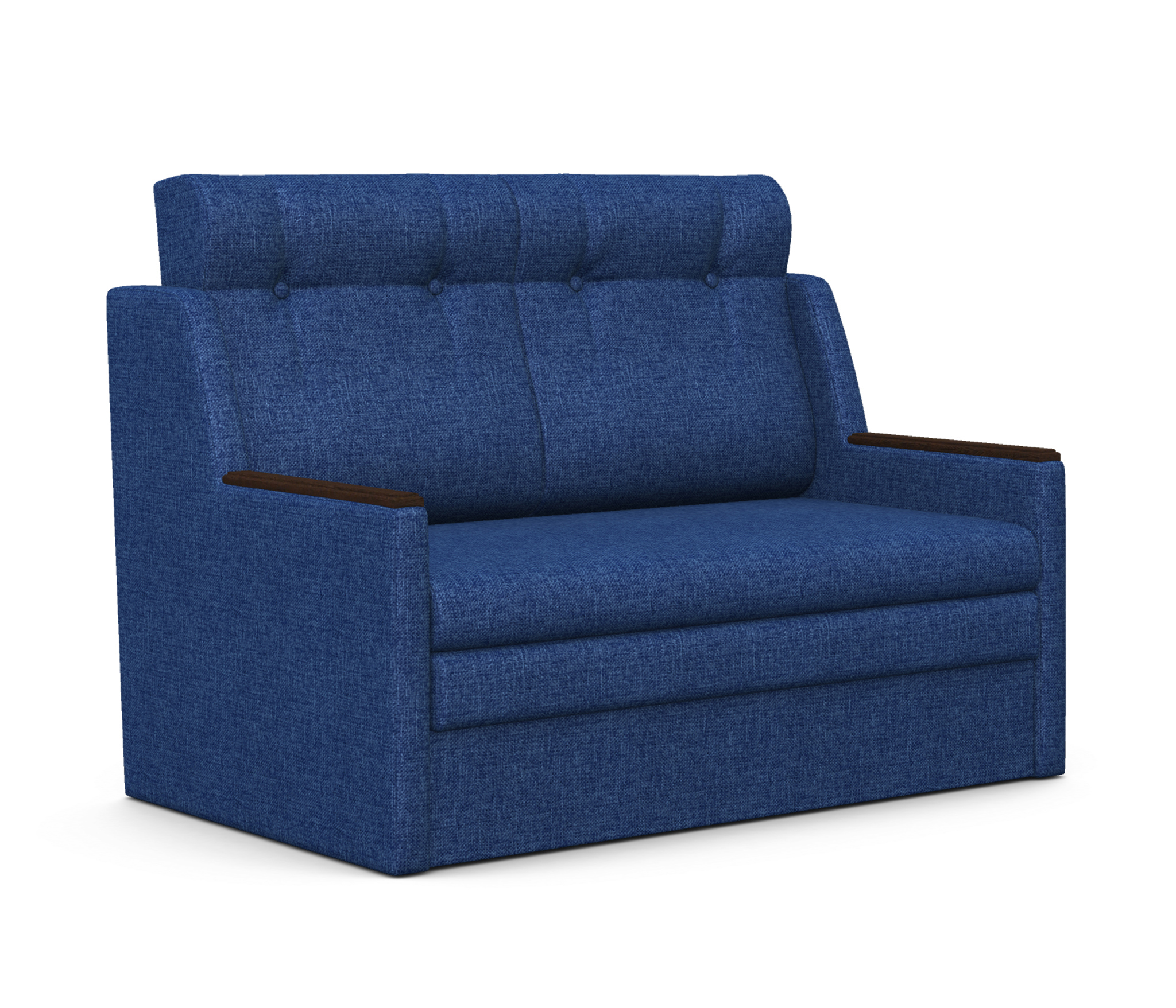 Изображение товара Диван раскладной Гамма Классика 2Д 137x109x84 см синий