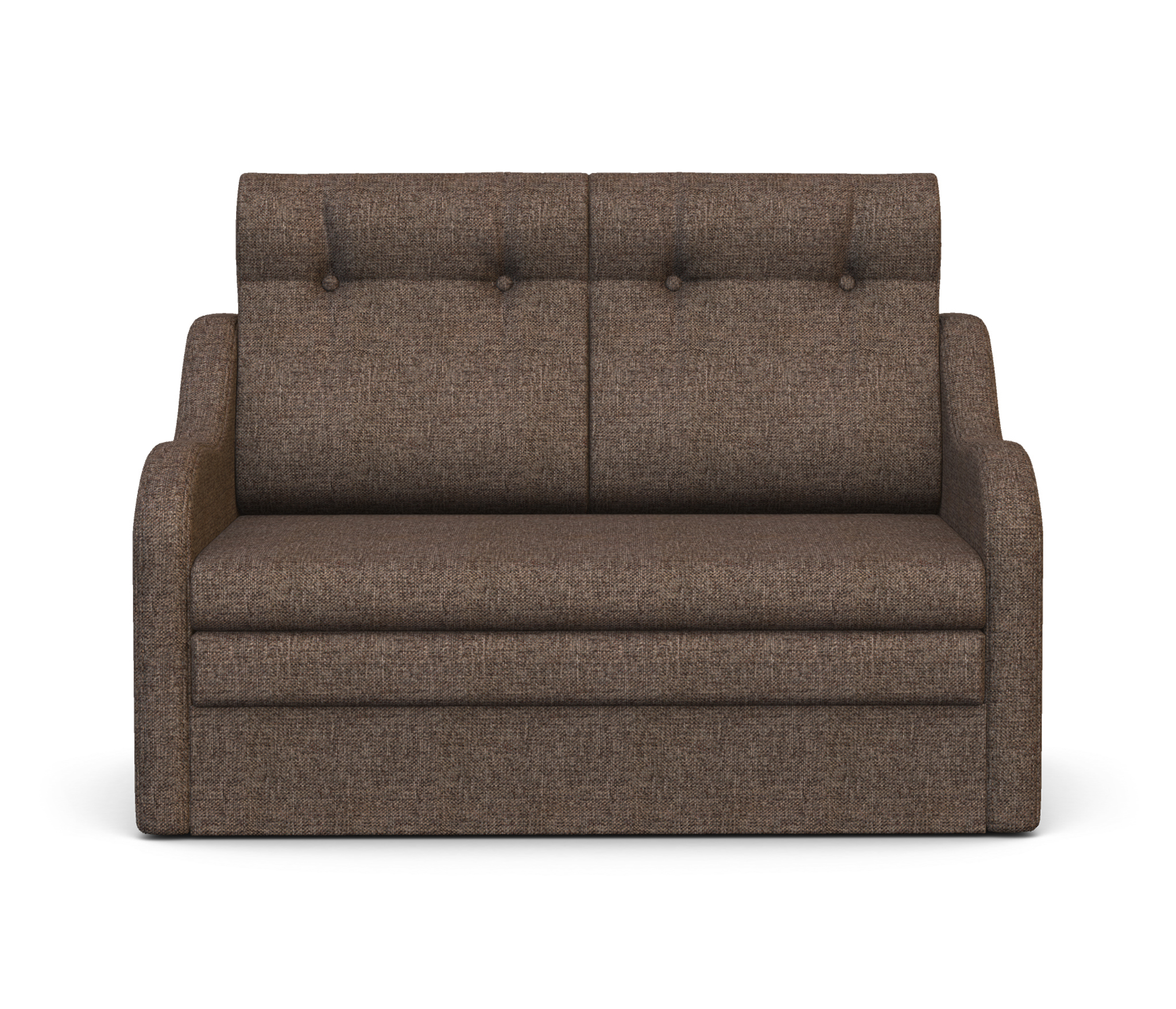 Изображение товара Диван раскладной Гамма Классика 2В темно-коричневый 122х190 см с ящиком Изображение товара Диван раскладной Гамма Классика 2В темно-коричневый 122х190 см с ящиком