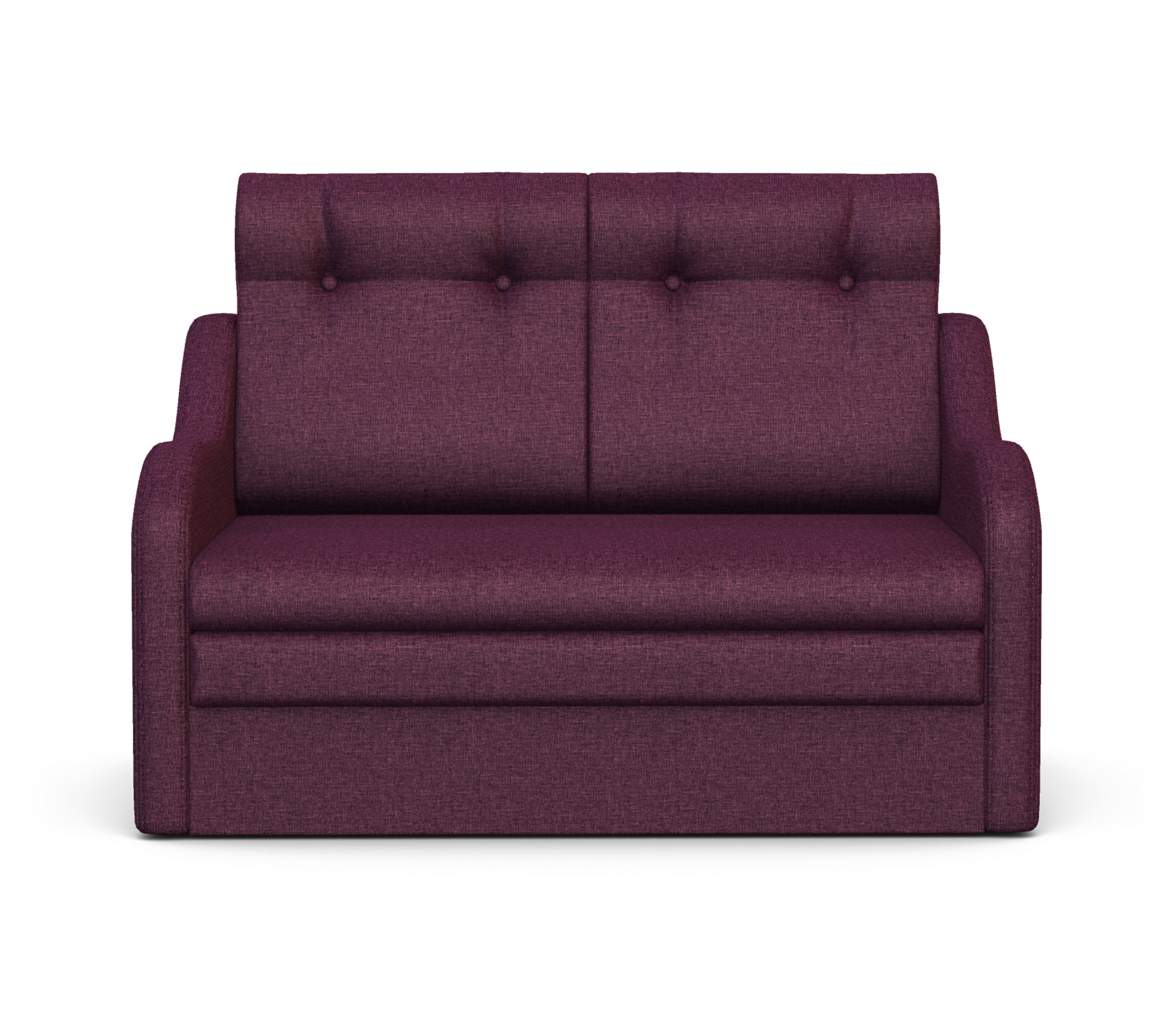 Изображение товара Диван раскладной Гамма Классика 2В фиолетовый 122х190 см мебель Россия