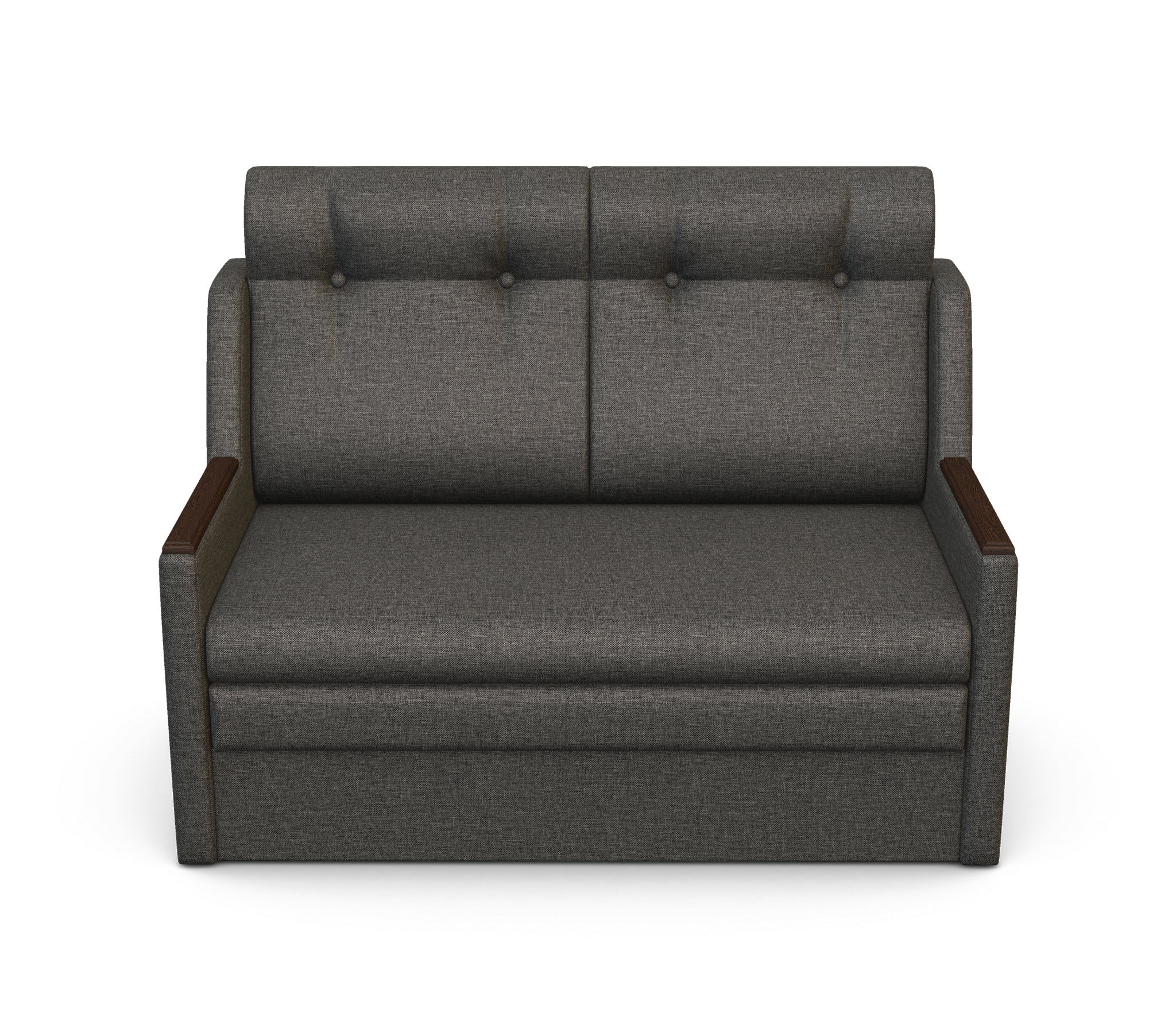 Изображение товара Диван раскладной Гамма Классика 2Д с ящиком серый 137x109x84 см мебельная ткань Изображение товара Диван раскладной Гамма Классика 2Д с ящиком серый 137x109x84 см мебельная ткань