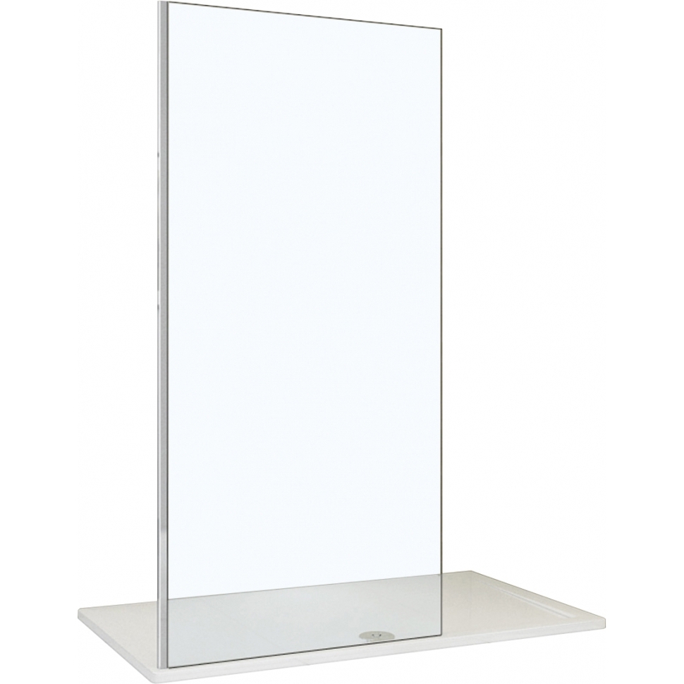 Изображение товара Душевая перегородка Weltwasser 81843 100x185см серебристый блеск профиль