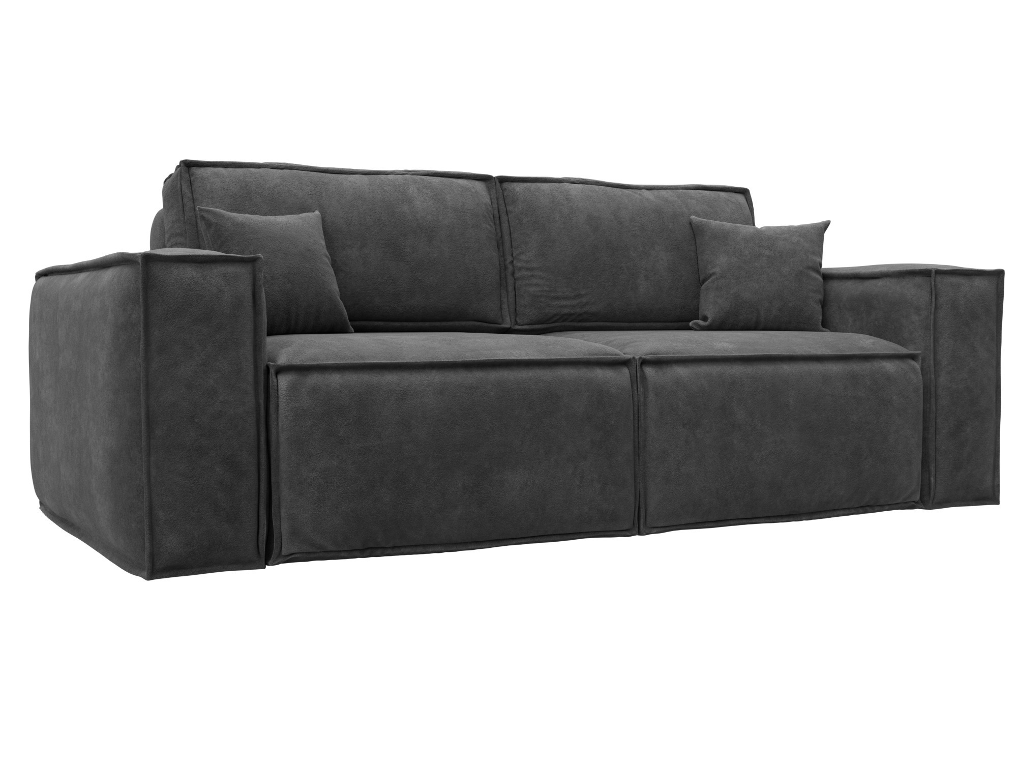 Изображение товара Диван раскладной Лига-081 НПБ с ящиками и велюровым покрытием 255x95x117 см