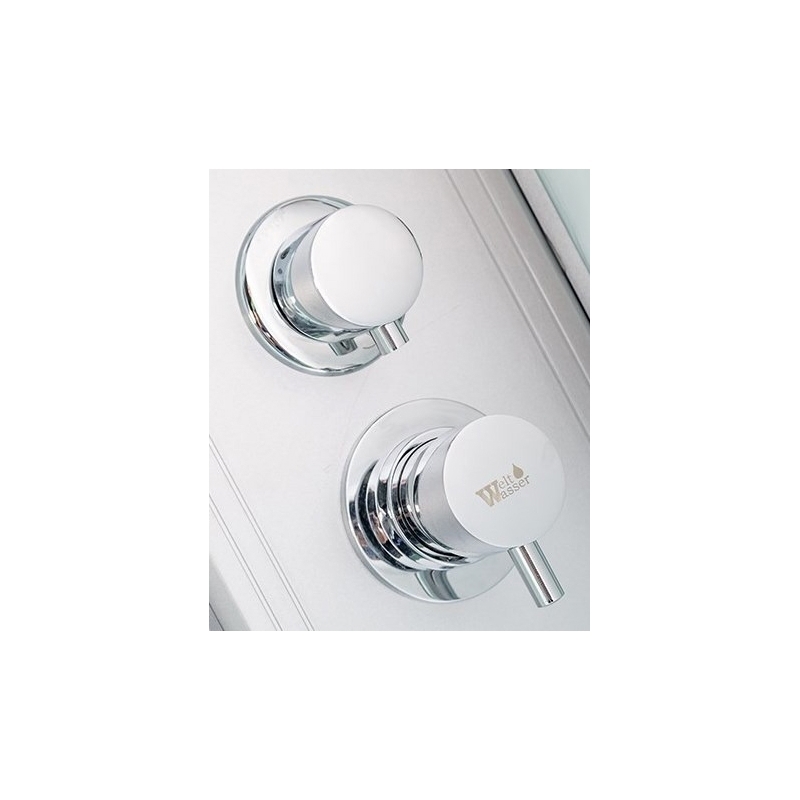 Изображение товара Душевая кабина Weltwasser 500 Aller 902 90x90 см стекло прозрачное поддон высокий