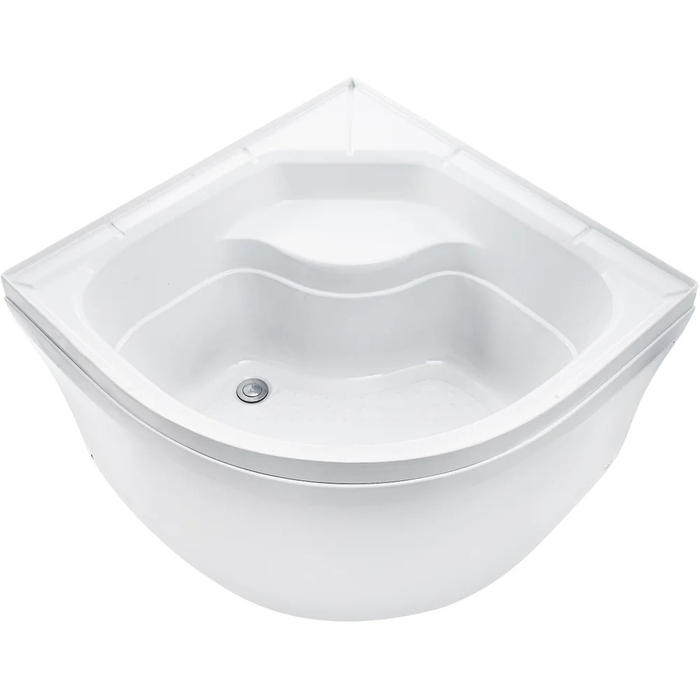 Изображение товара Душевая кабина River Dunay XL 100/44 TH 1/4 круга с высоким поддоном