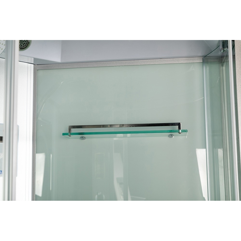 Изображение товара Душевая кабина Weltwasser 500 Halle 1002 100x100 см стекло прозрачное поддон высокий