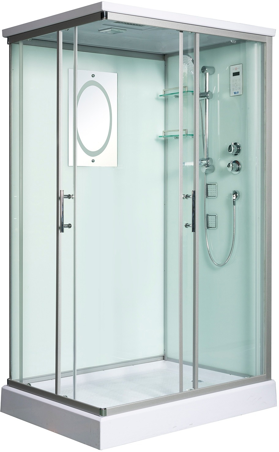 Изображение товара Душевая кабина Weltwasser WW500 Laine 1204 120x90 см прозрачное стекло