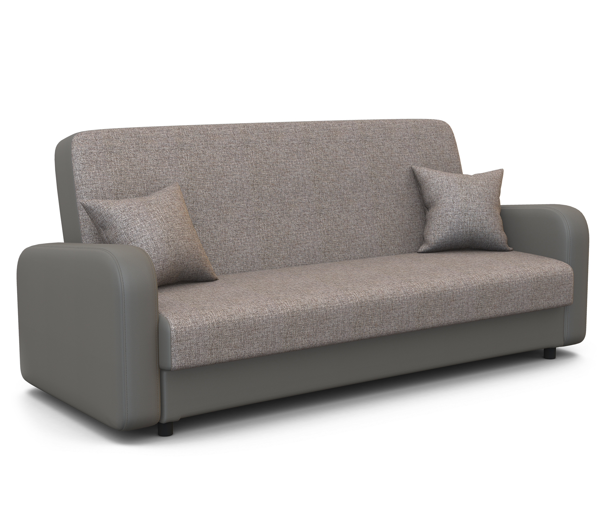 Изображение товара Диван раскладной Гамма Мелодия 140 светло-коричневый бежевый ткань русский производитель