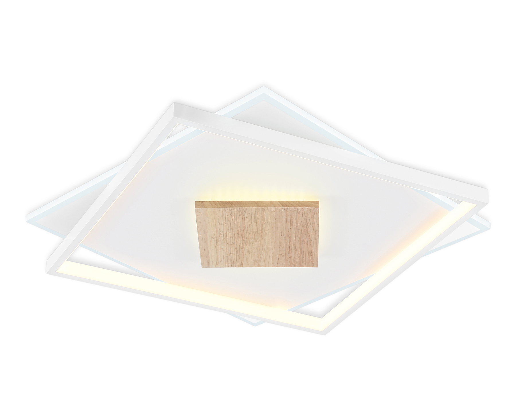 Изображение товара Люстра потолочная светодиодная Ambrella light Comfort Ambr_fl4790 24 м² регулируемый белый свет цвет дерево/белый Изображение товара Люстра потолочная светодиодная Ambrella light Comfort Ambr_fl4790 24 м² регулируемый белый свет цвет дерево/белый