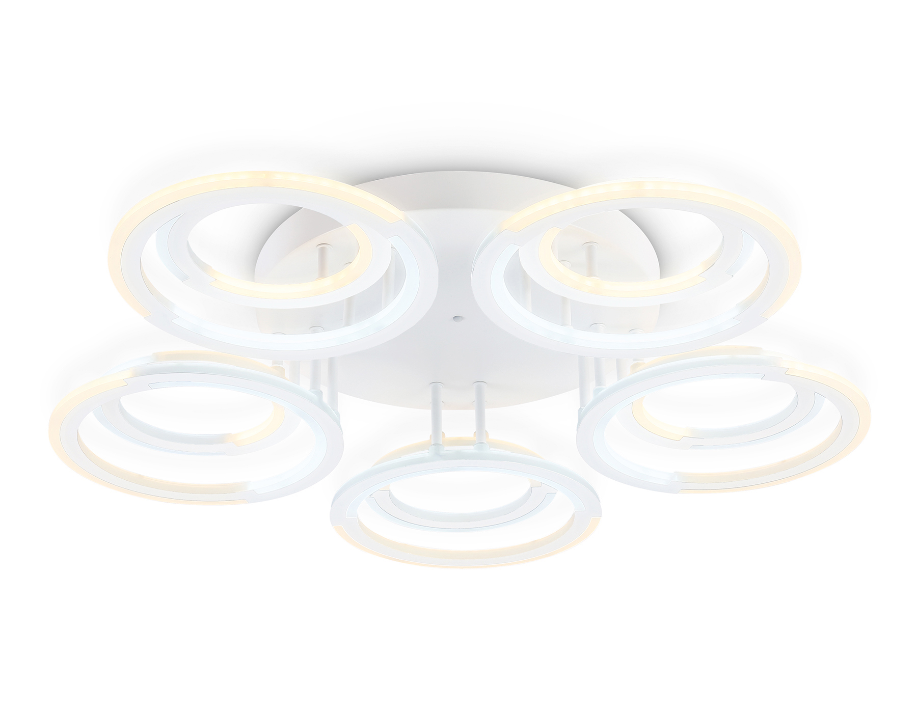 Изображение товара Люстра потолочная светодиодная Ambrella light Acrylica AMBR_FA8944 с пультом управления 30 м² регулируемый белый свет цвет белый Изображение товара Люстра потолочная светодиодная Ambrella light Acrylica AMBR_FA8944 с пультом управления 30 м² регулируемый белый свет цвет белый