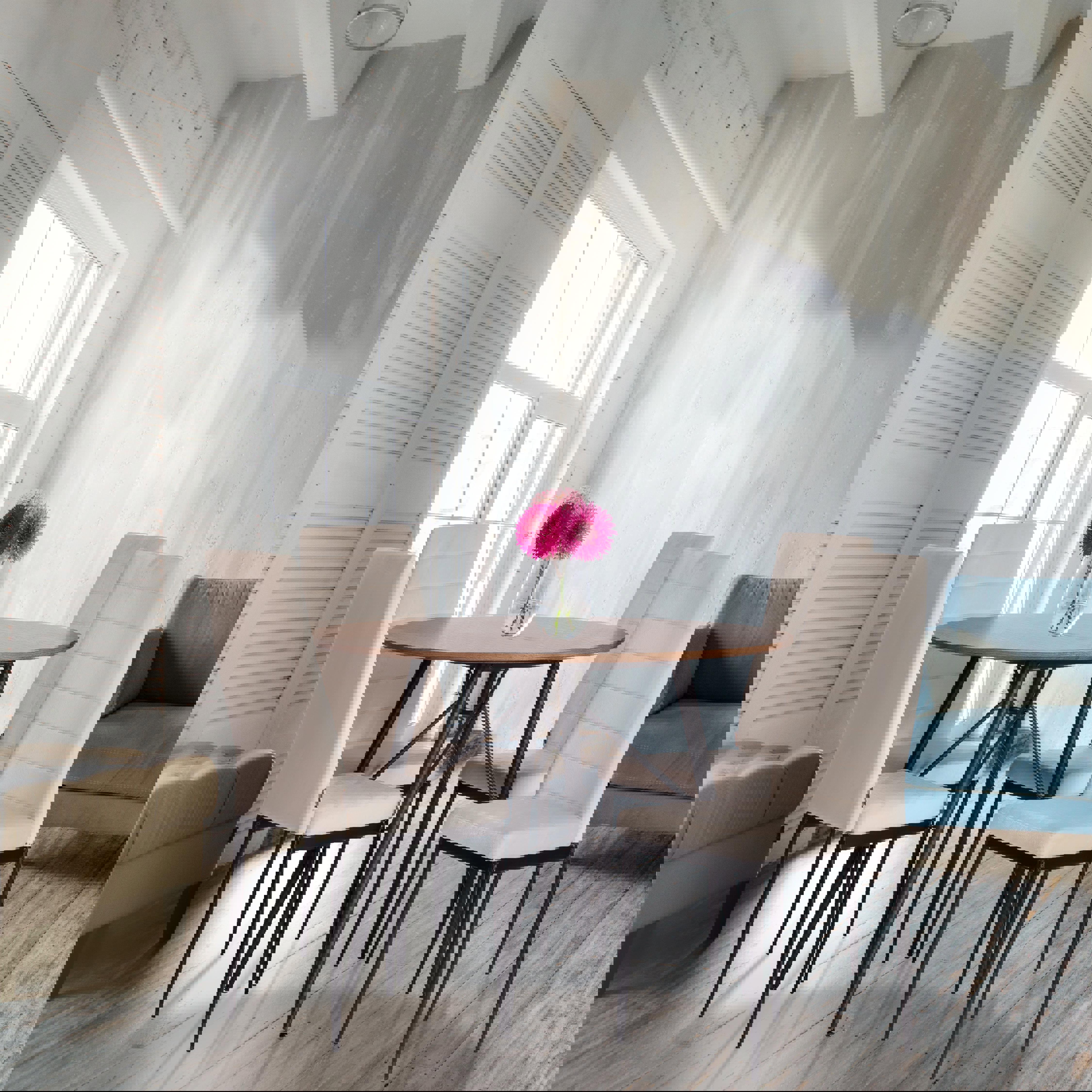 Изображение товара Стул Tetchair Easy 51х96х41 см из текстиля современный стиль белый молочный