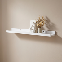 Изображение товара Настенная полка KONSENSA 60x10см со скрытым креплением из МДФ белого цвета Изображение товара Настенная полка KONSENSA 60x10см со скрытым креплением из МДФ белого цвета