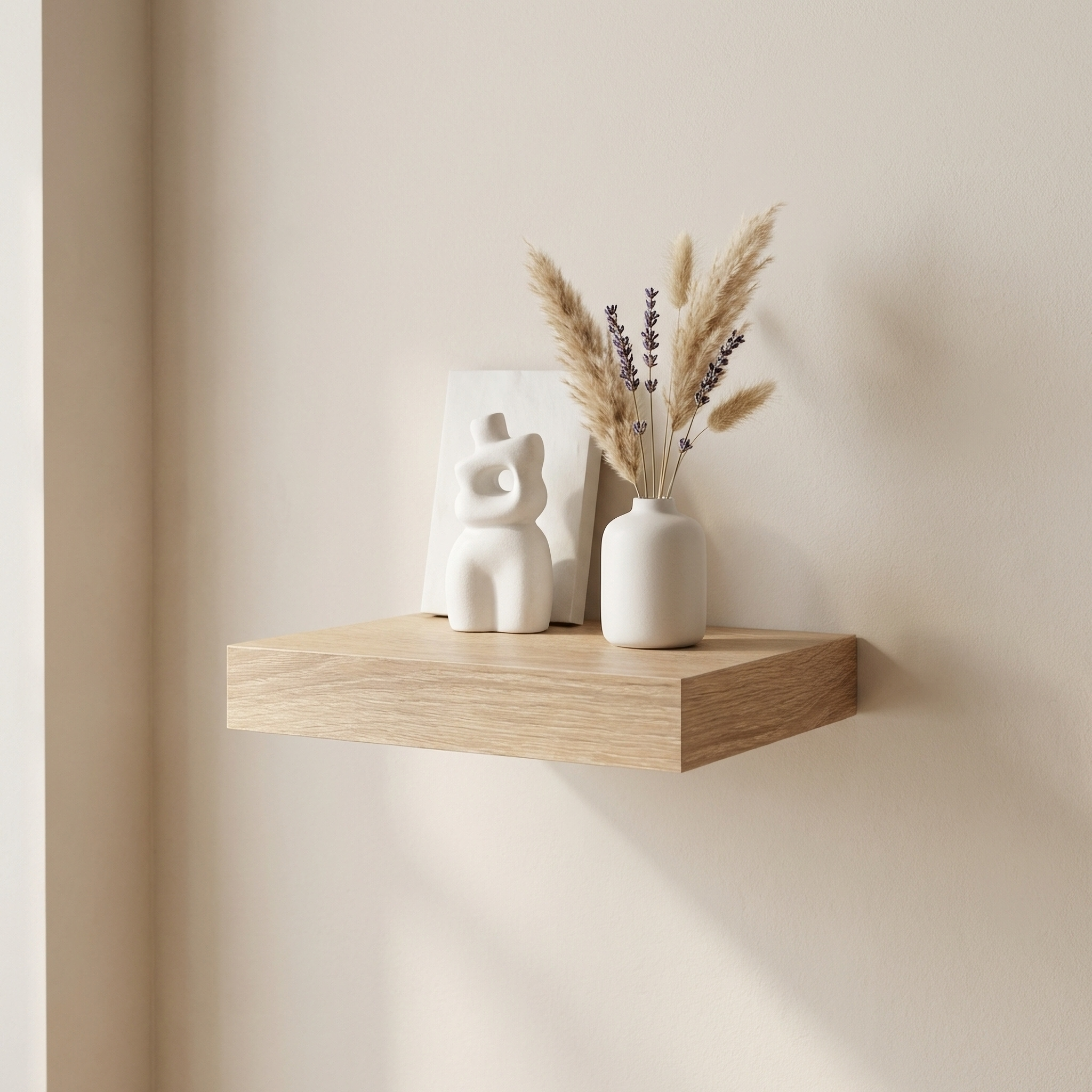 Изображение товара Настенная полка KONSENSA 23x23.5 см МДФ со скрытым креплением коричневая Изображение товара Настенная полка KONSENSA 23x23.5 см МДФ со скрытым креплением коричневая