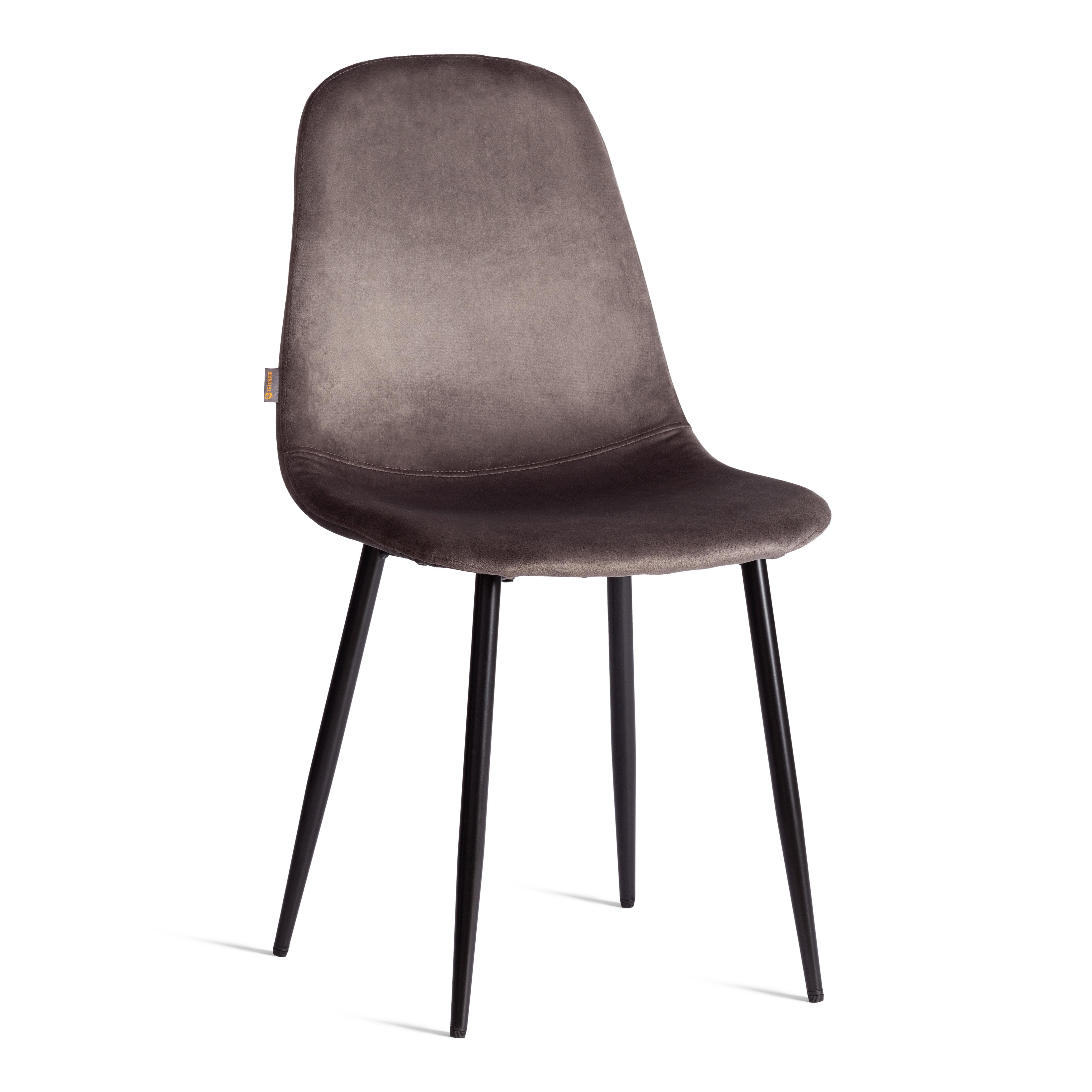 Изображение товара Кухонный стул Tetchair Breeze велюр 44x86x53 см темно-серый Изображение товара Кухонный стул Tetchair Breeze велюр 44x86x53 см темно-серый