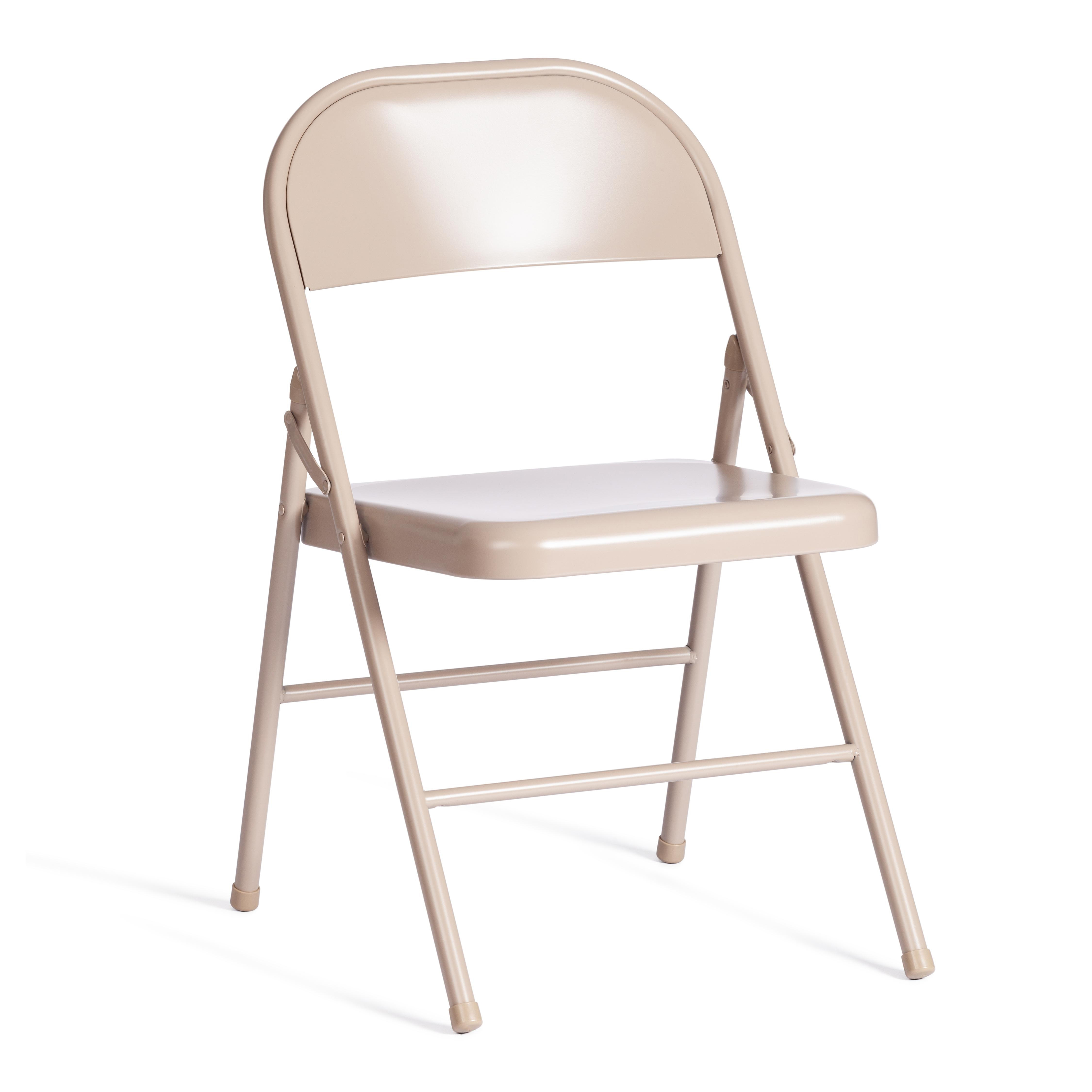 Изображение товара Кухонный стул Tetchair Folder 46.5x75x48 см металл цвет бежевый Изображение товара Кухонный стул Tetchair Folder 46.5x75x48 см металл цвет бежевый