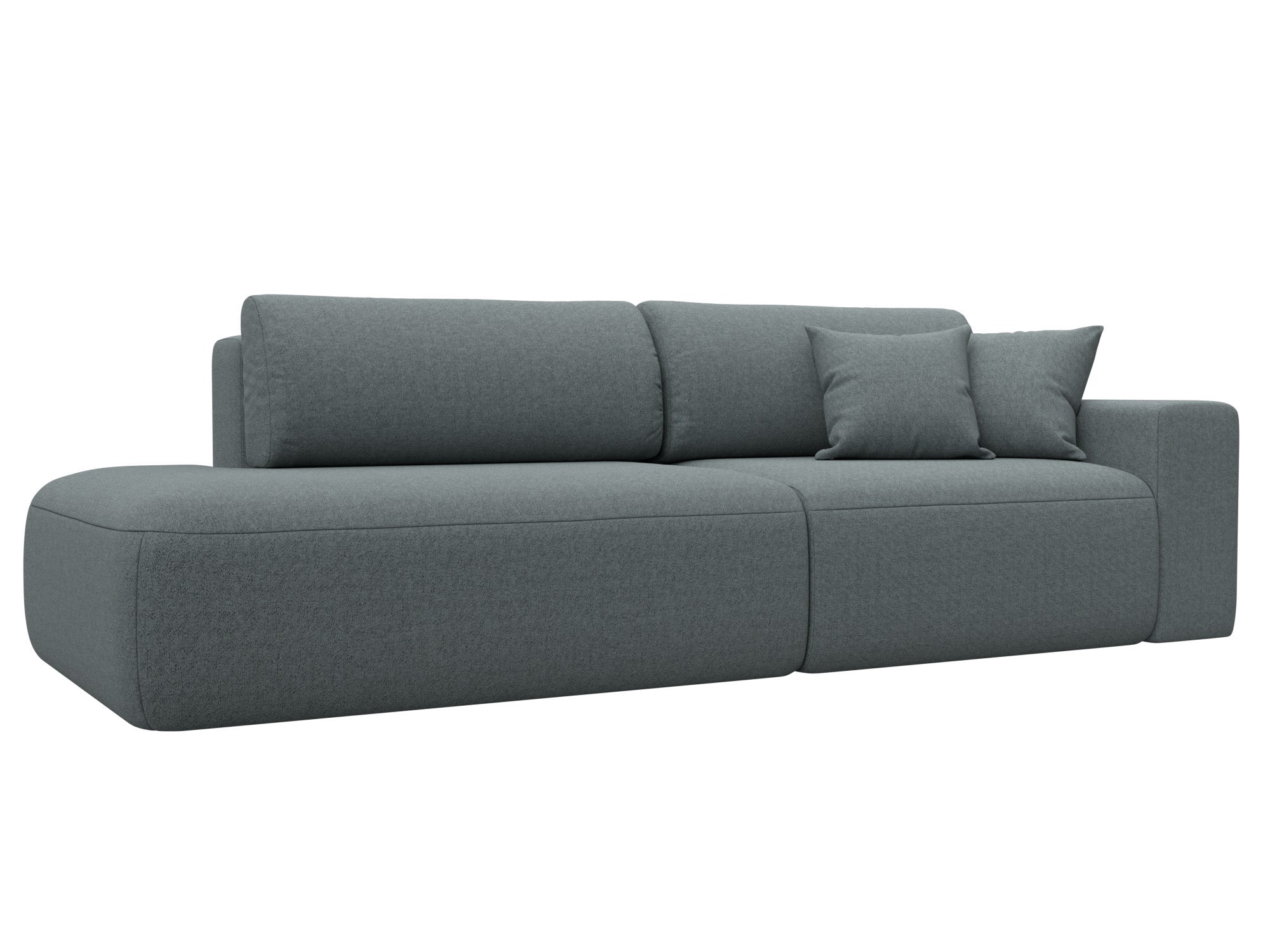 Изображение товара Диван прямой Лига-036 НПБ Модерн 270x84x98 см рогожка амур серый Россия Изображение товара Диван прямой Лига-036 НПБ Модерн 270x84x98 см рогожка амур серый Россия