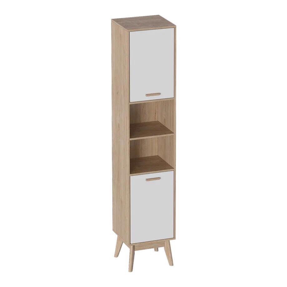 Изображение товара Стеллаж Мебельград 450x2200x450 см нагрузка до 10 кг ЛДСП цвет белый Изображение товара Стеллаж Мебельград 450x2200x450 см нагрузка до 10 кг ЛДСП цвет белый
