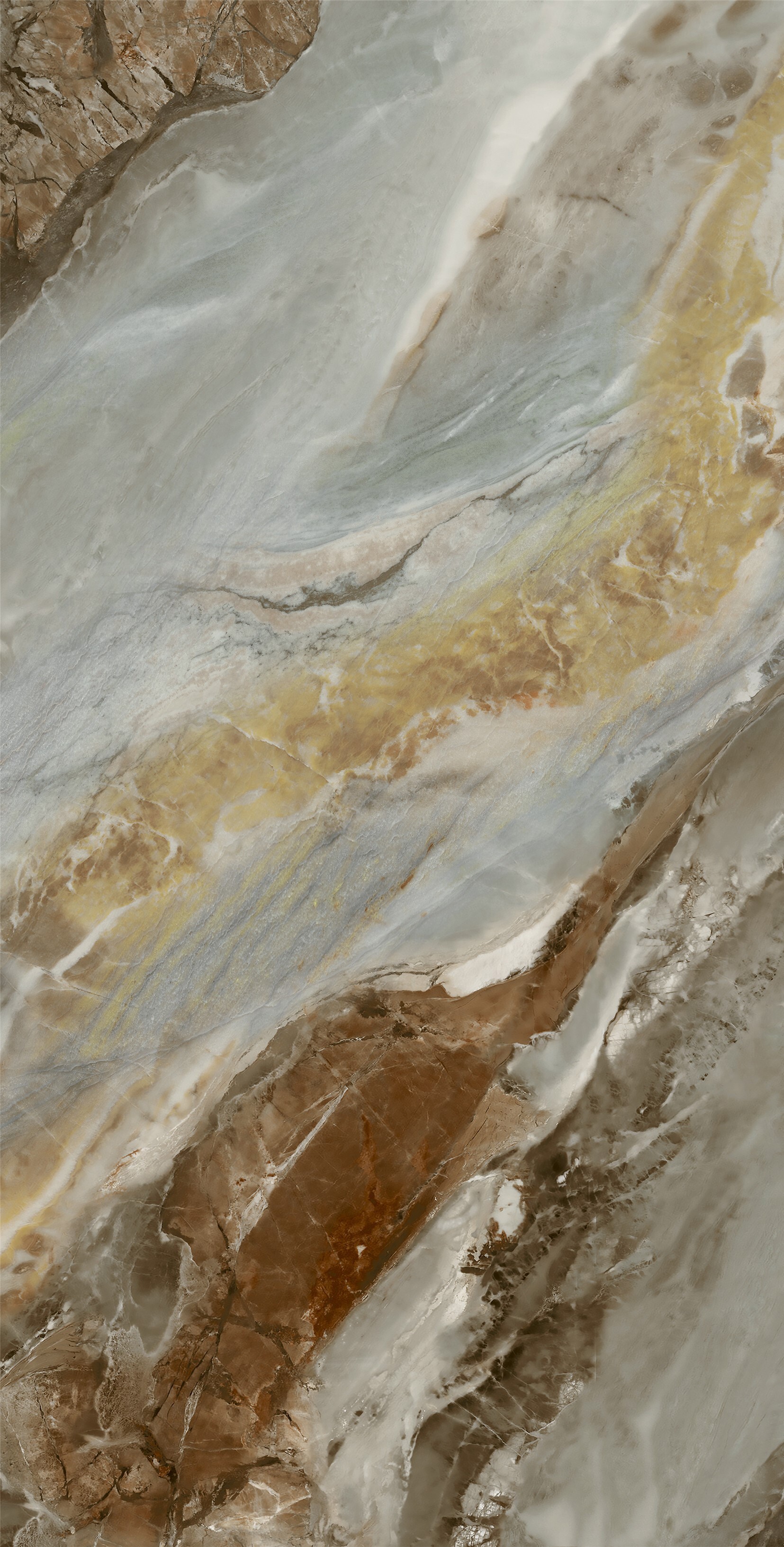 Изображение товара Керамогранит Sal Sapiente Big Stone BSP 126330 60x120 см цвет оникс, зелено-коричневый Изображение товара Керамогранит Sal Sapiente Big Stone BSP 126330 60x120 см цвет оникс, зелено-коричневый