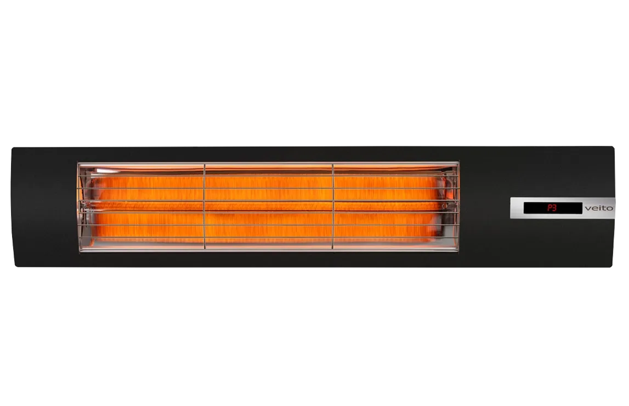 Изображение товара Инфракрасный обогреватель Veito SPACE S black 2500 Вт Изображение товара Инфракрасный обогреватель Veito SPACE S black 2500 Вт