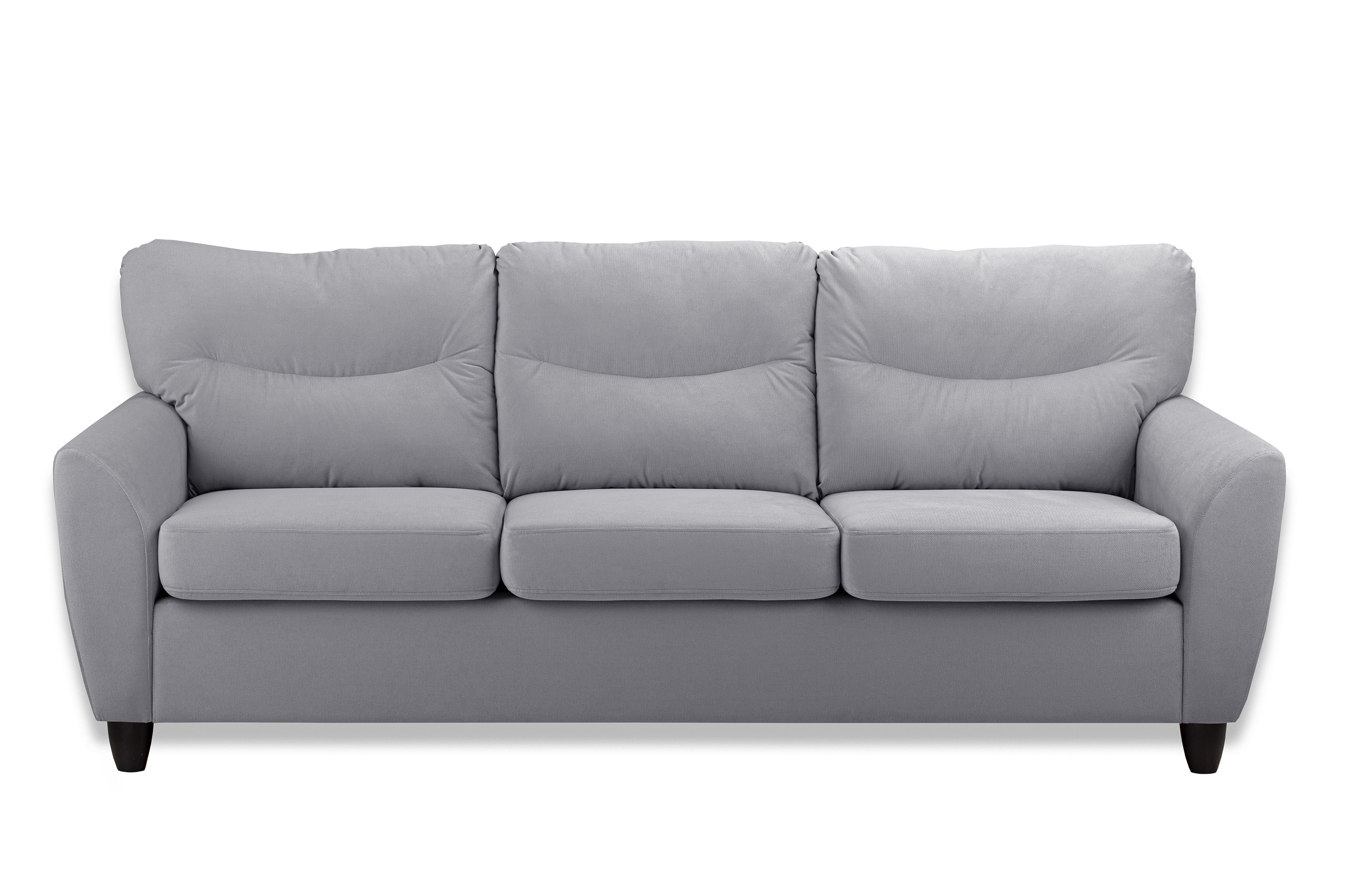 Изображение товара Диван прямой Ramart Design Наполи 205x80x80 см велюр цвет серый