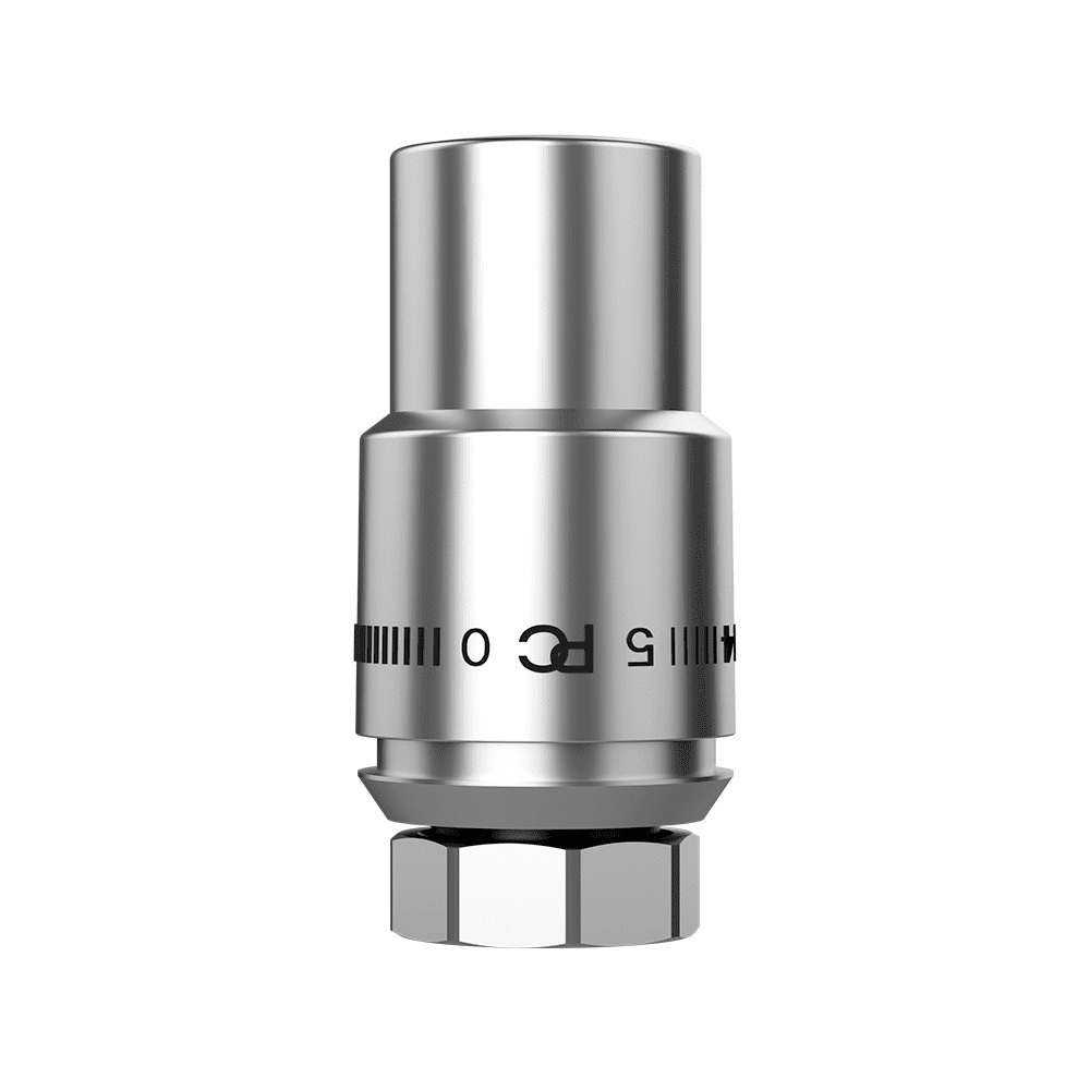 Изображение товара Термостатическая головка жидкостная Primoclima Armature Cristal PCHEAD03C M30x1.5 серая