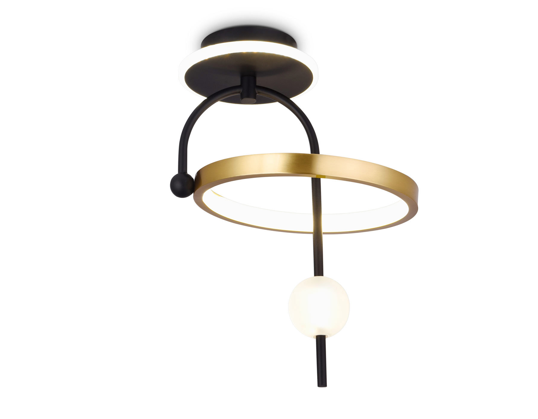 Изображение товара Люстра на штанге светодиодная Ambrella Light FL66424* Comfort 6 м² регулируемый белый свет цвет черный Изображение товара Люстра на штанге светодиодная Ambrella Light FL66424* Comfort 6 м² регулируемый белый свет цвет черный