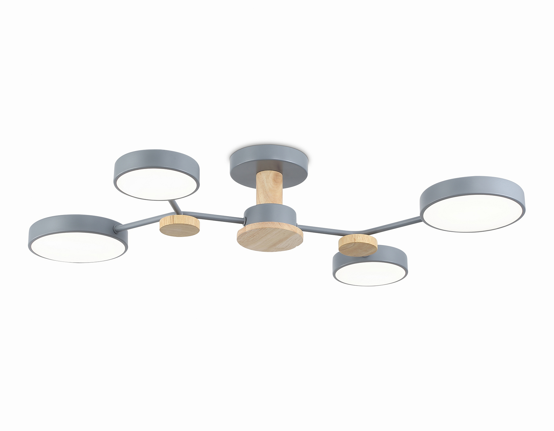 Изображение товара Люстра на штанге светодиодная Ambrella Light FL4859* Comfort 23 м² регулируемый белый свет цвет черный