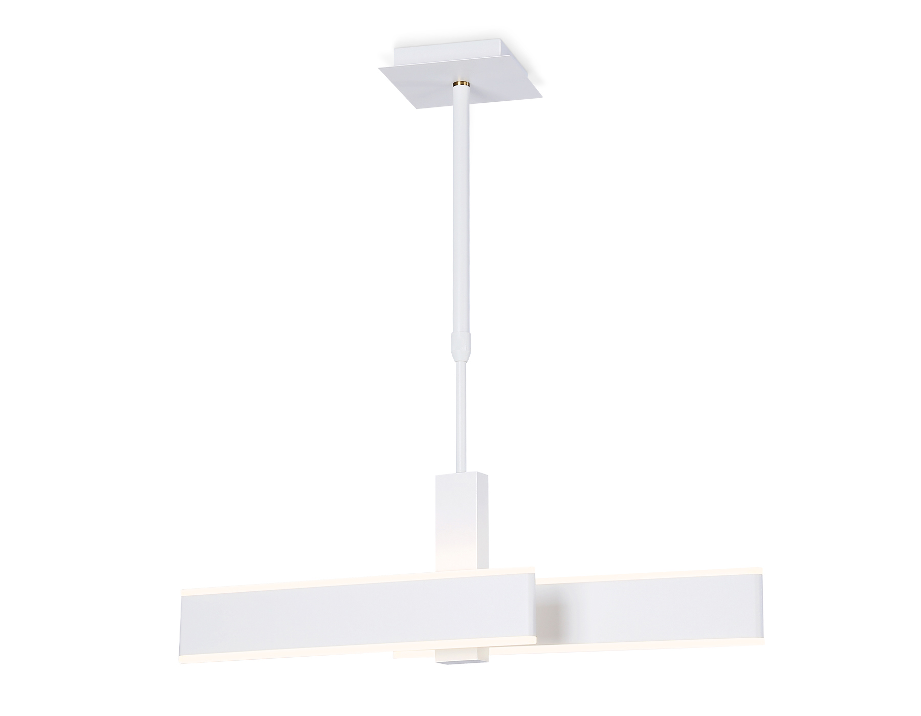 Изображение товара Люстра на штанге светодиодная Ambrella Light Acrylica 20 м² регулируемый белый свет цвет белый