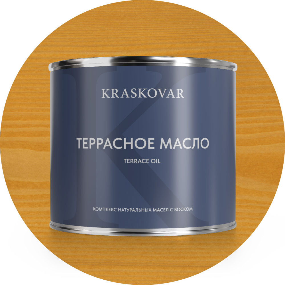 Изображение товара Масло террасное Kraskovar цвет ель 2.2л Изображение товара Масло террасное Kraskovar цвет ель 2.2л