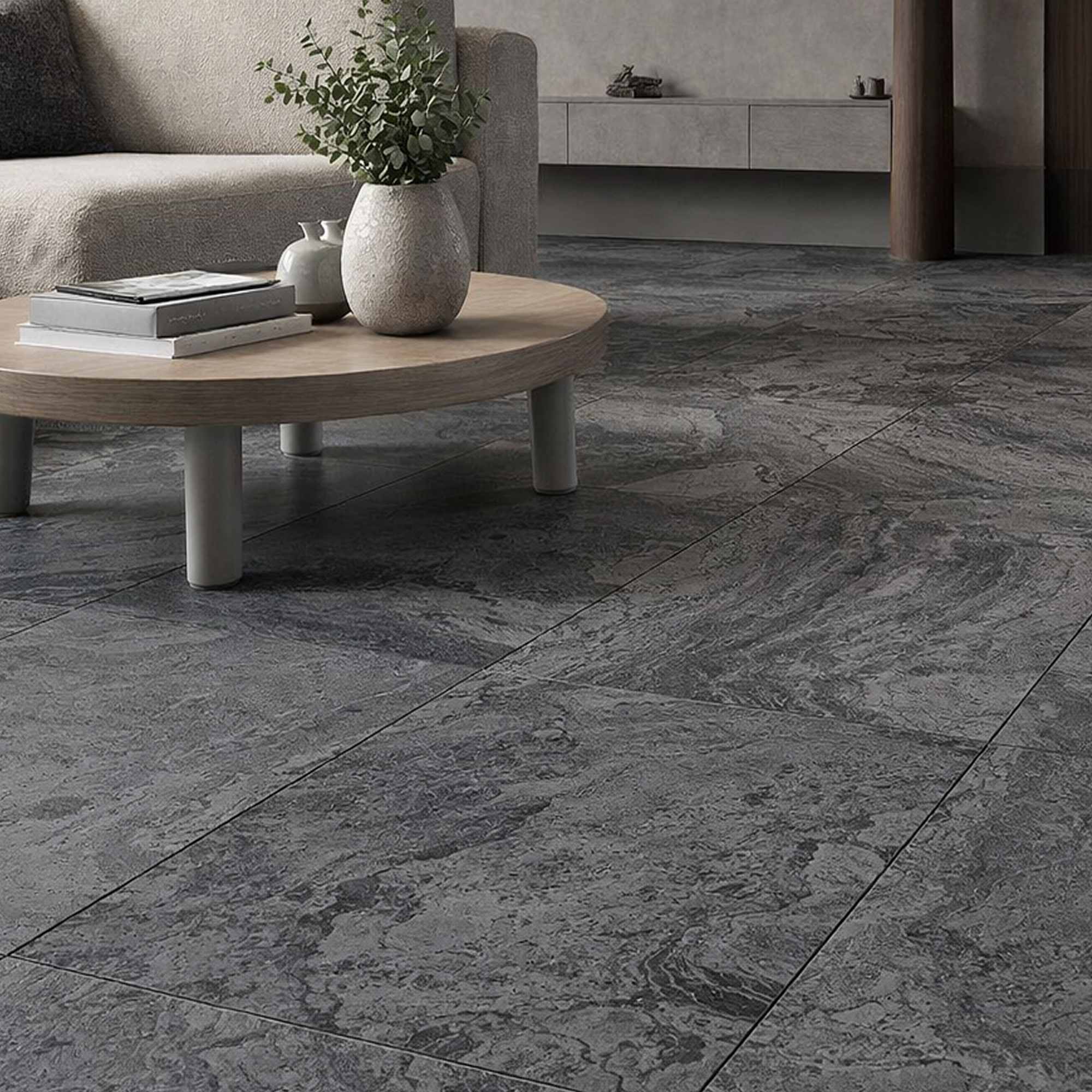 Изображение товара Глазурованный керамогранит Abgres Vesuvi 60x60 см 1.44 м² матовый цвет черный Изображение товара Глазурованный керамогранит Abgres Vesuvi 60x60 см 1.44 м² матовый цвет черный
