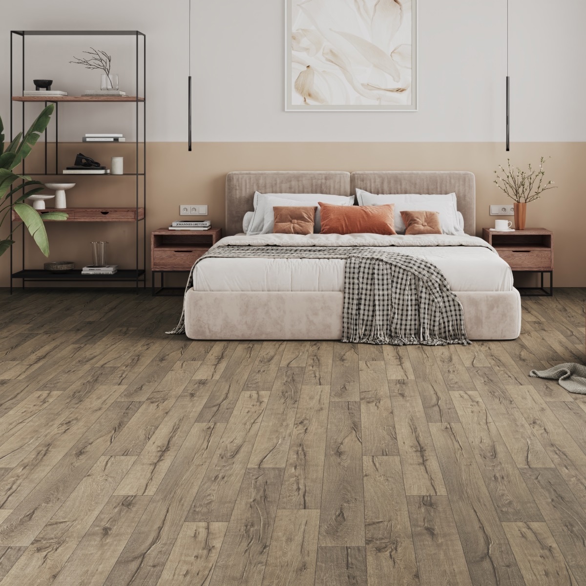 Изображение товара Линолеум бытовой KREAFORTA Генваль 23 класс 2.5 м коричневый с рисунком дерево Изображение товара Линолеум бытовой KREAFORTA Генваль 23 класс 2.5 м коричневый с рисунком дерево