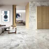 Изображение товара Глазурованный керамогранит Oceanic Silver Carving 60x120 см 1.44 м² матовый цвет серый