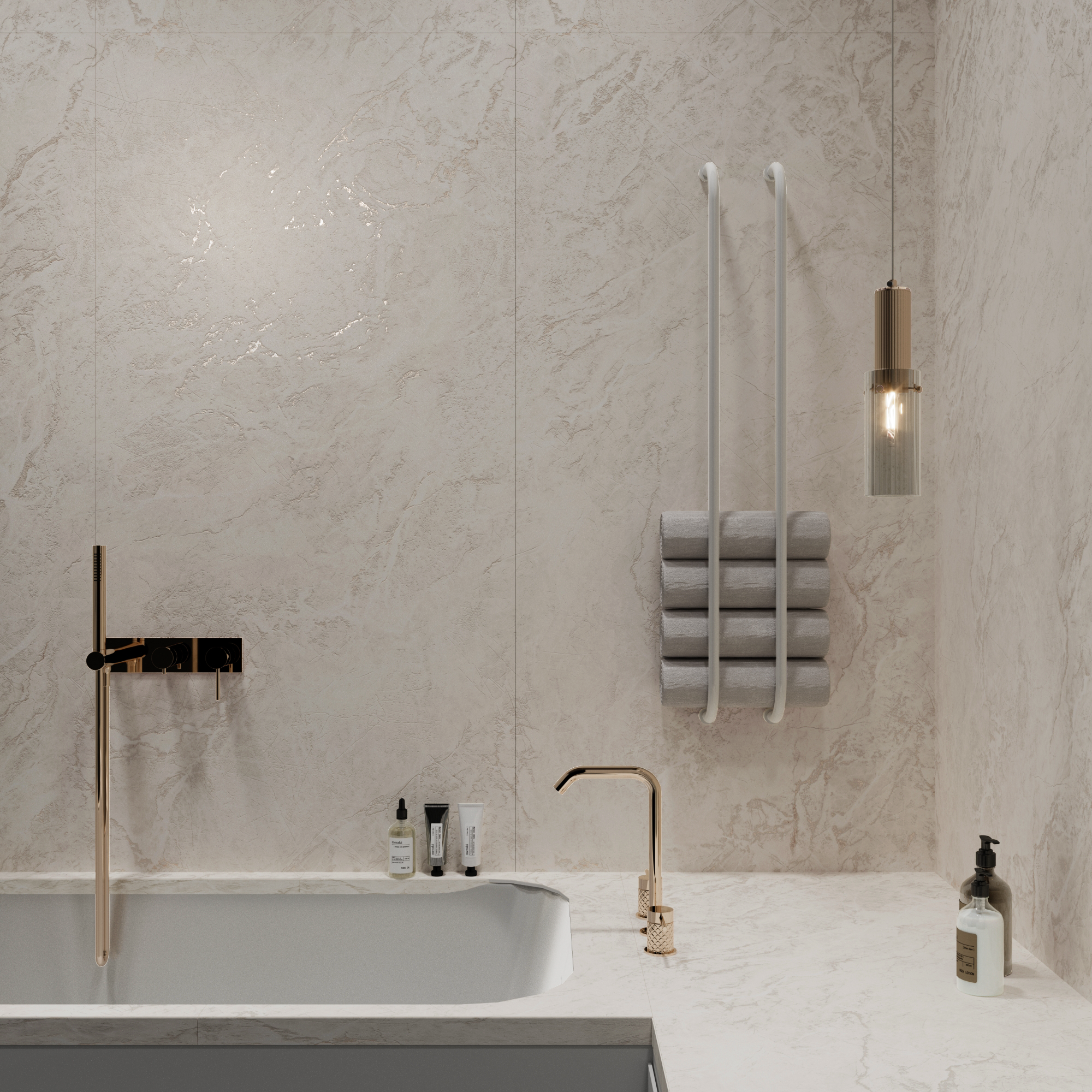 Изображение товара Глазурованный керамогранит Bolivia 80x160 см 2.56 м² матовый цвет светло-бежевый