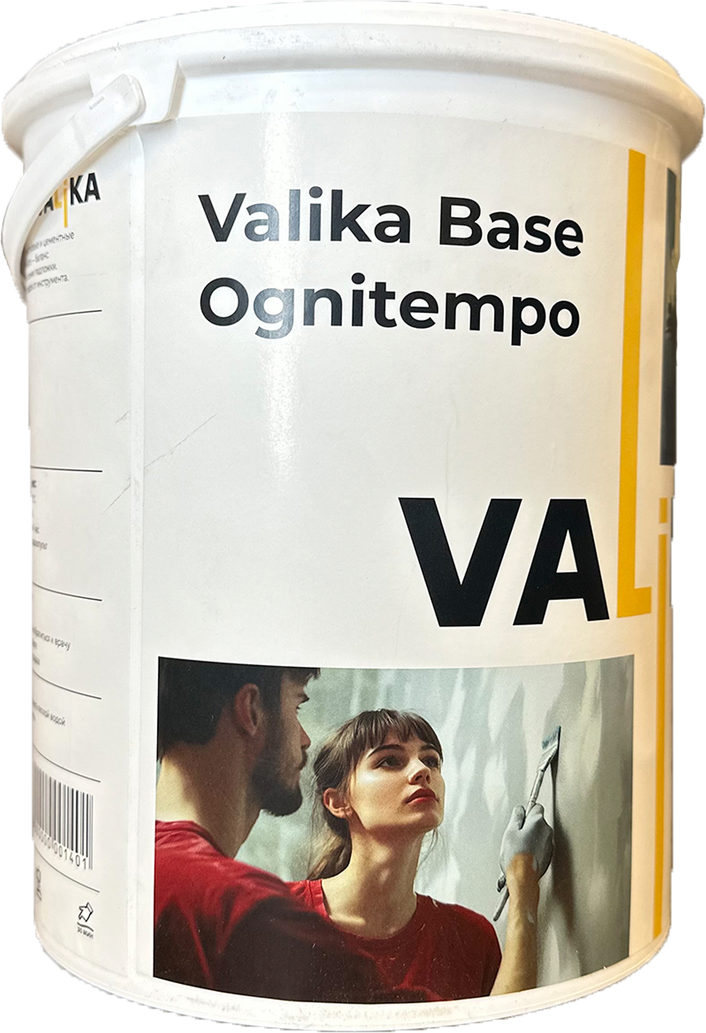 Изображение товара Мойная матовая акриловая краска Valika Base Ognitempo 2.5л для интерьера и фасада Изображение товара Мойная матовая акриловая краска Valika Base Ognitempo 2.5л для интерьера и фасада
