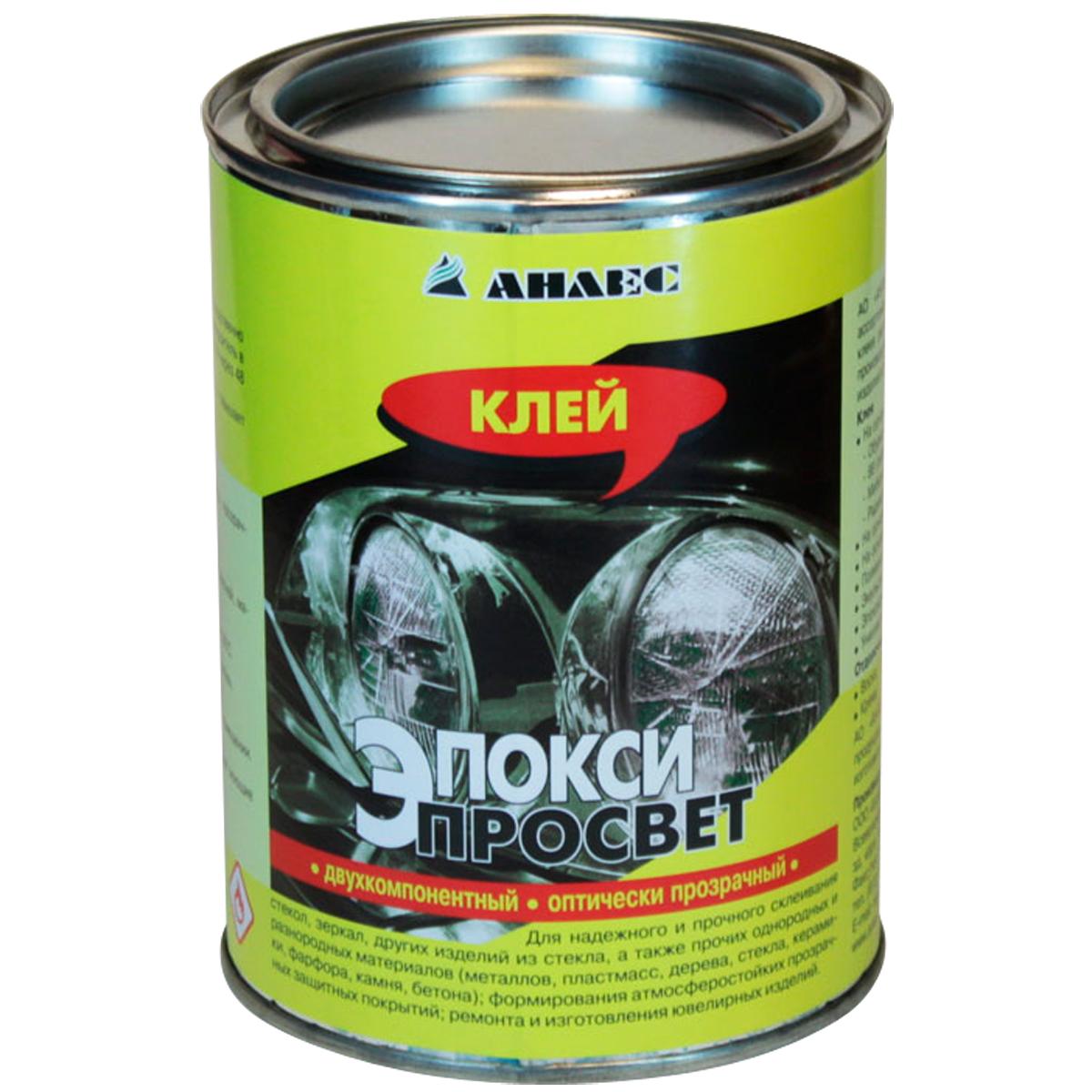 Изображение товара Двухкомпонентный прозрачный клей Анлес ЭпоксиПросвет 1.5 кг для дерева Изображение товара Двухкомпонентный прозрачный клей Анлес ЭпоксиПросвет 1.5 кг для дерева