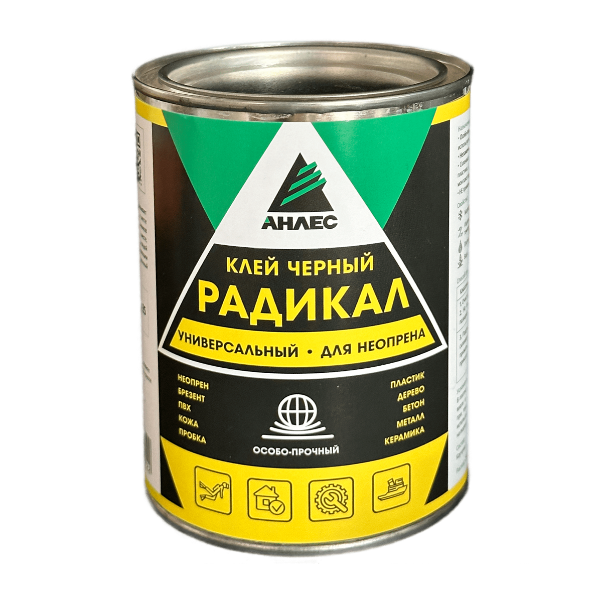 Изображение товара Клей Анлес Радикал для неопрена 1 л Изображение товара Клей Анлес Радикал для неопрена 1 л