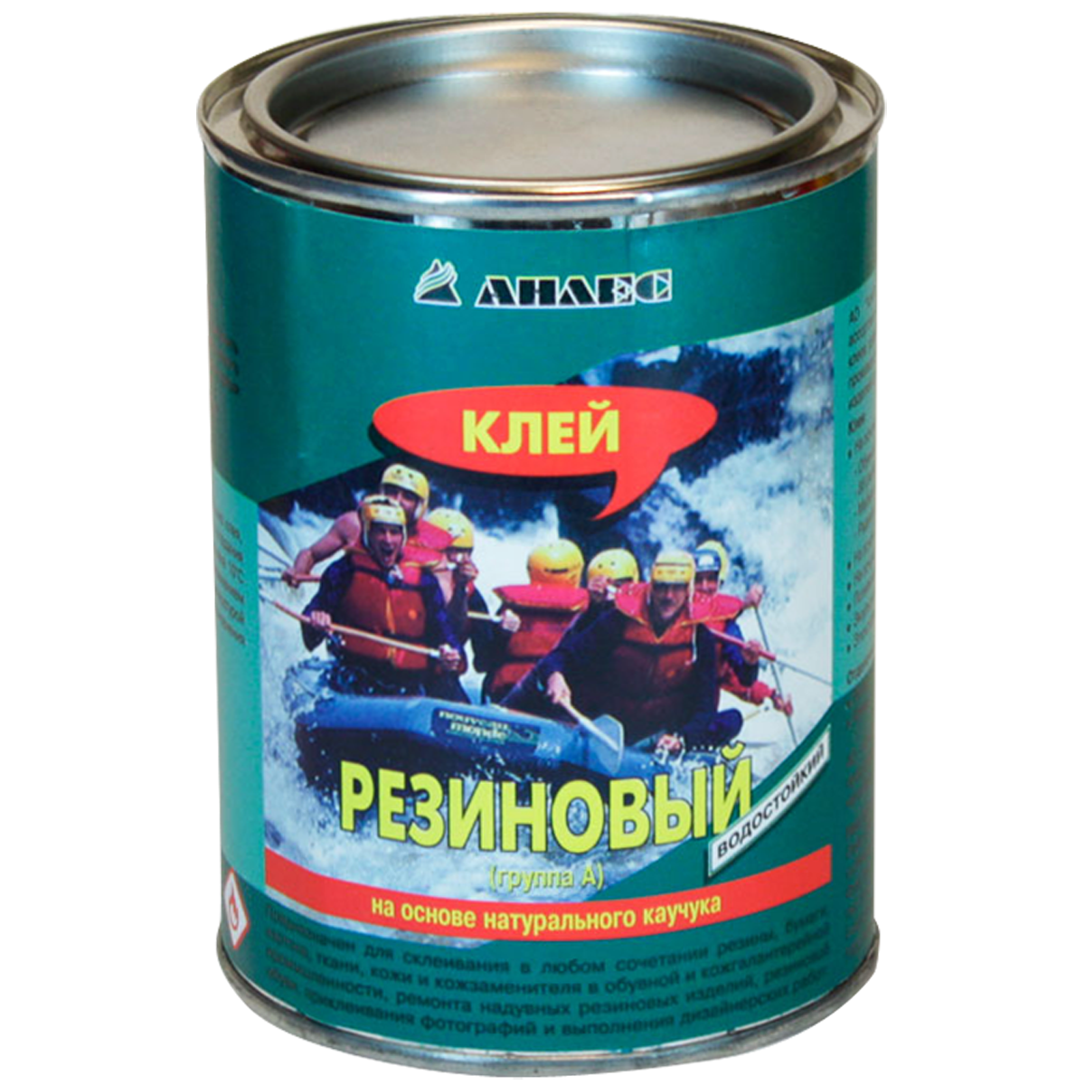 Изображение товара Контактный клей Анлес Резиновый 1 л для резины и кожи