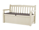 Изображение товара Садовая скамейка Keter Eden Garden Bench с вместительным ящиком для хранения
