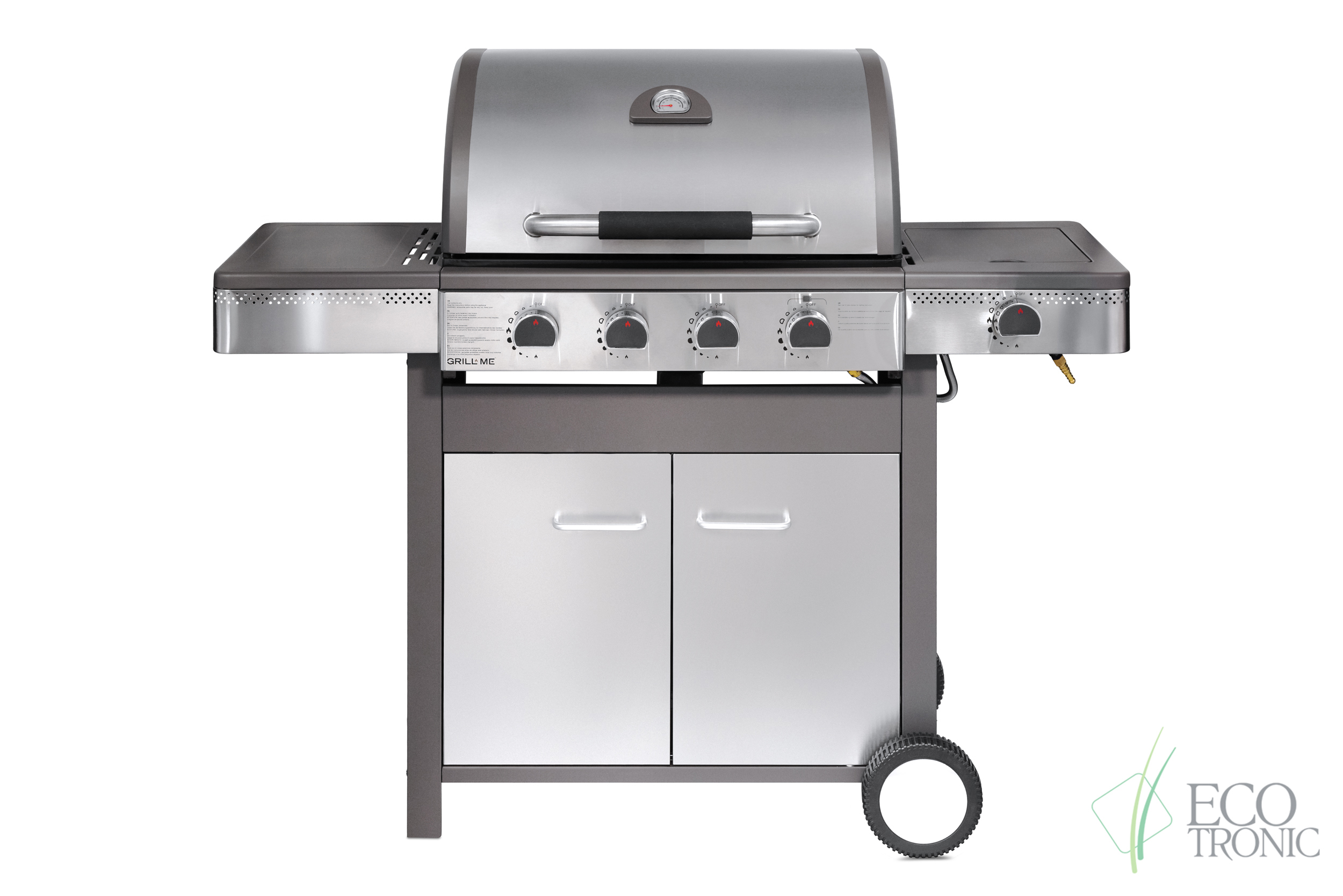 Изображение товара Газовый гриль Ecotronic GM2-204T+1-SS