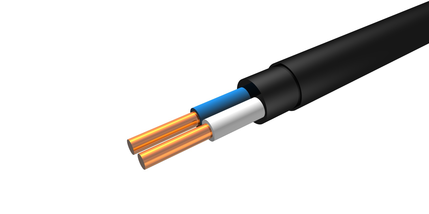 Изображение товара Кабель Itok ППГнг(A)-HF 2x1.5 100 м ГОСТ цвет черный