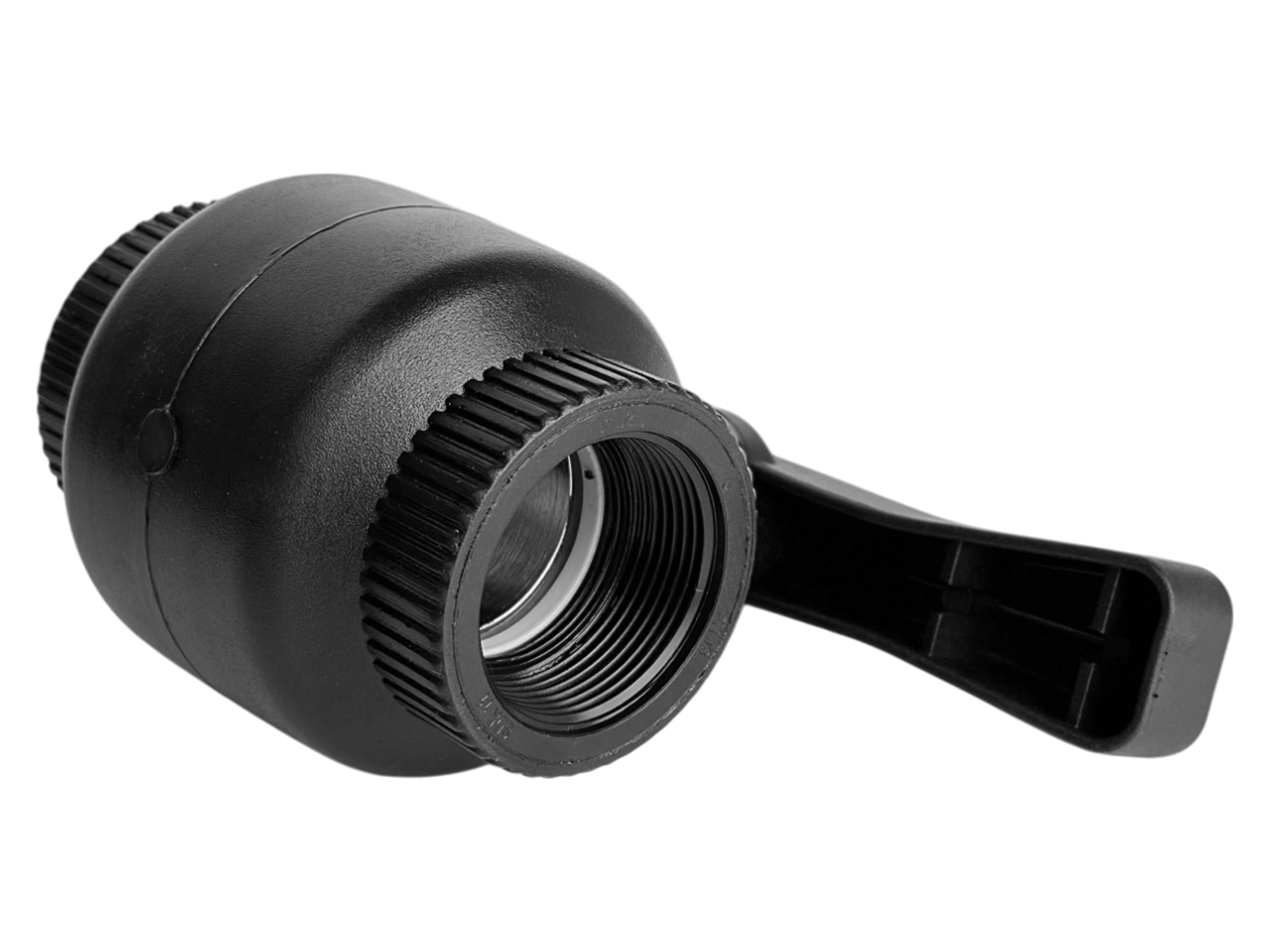 Изображение товара Кран шаровой прямой Poliext DN50 PN16 2" вр пластик ручка рычаг Изображение товара Кран шаровой прямой Poliext DN50 PN16 2" вр пластик ручка рычаг